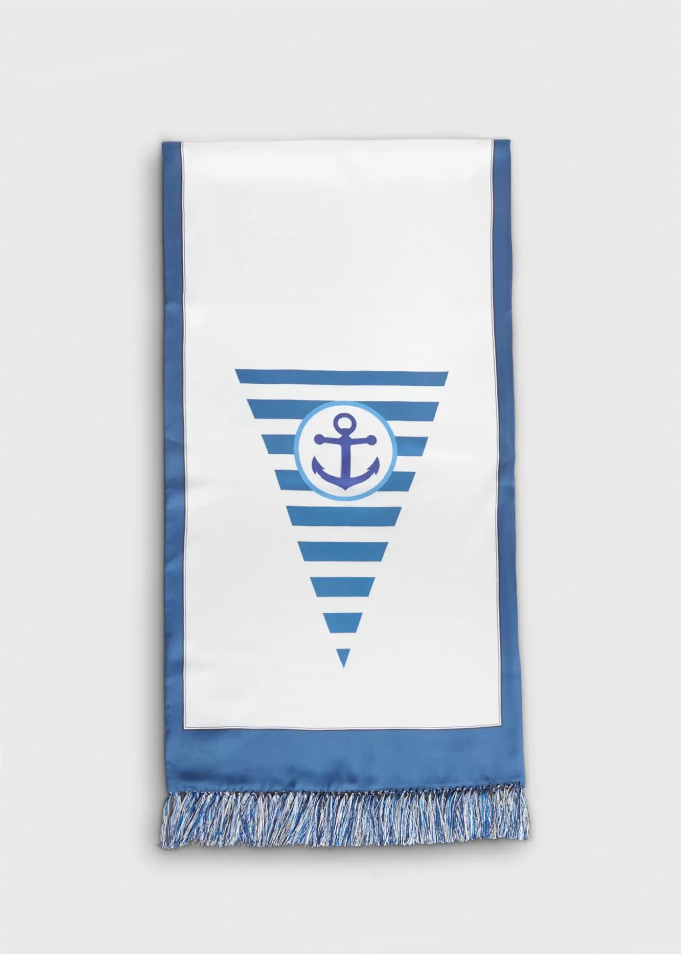 Discount Anchor Printed Silk Scarf Scarves, Hats, Gloves