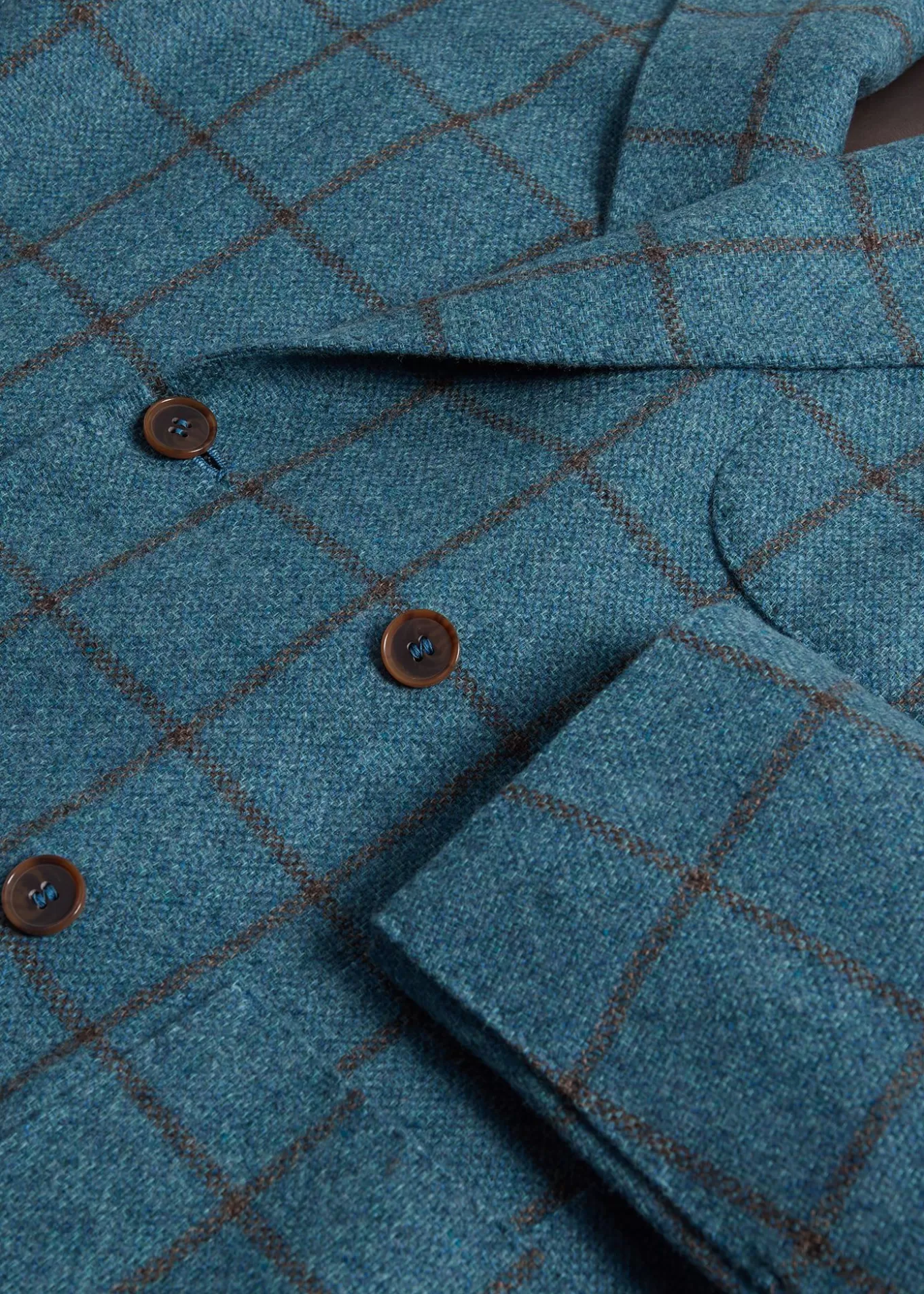 New Basketweave Windowpane Jacket The Cashmere Shop