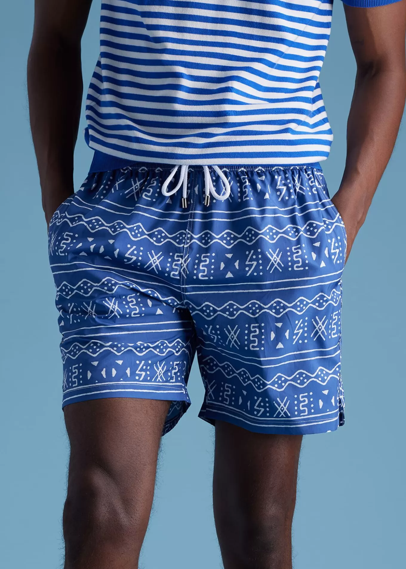 New Batik Print Swim Trunk Shorts & Swim Trunks