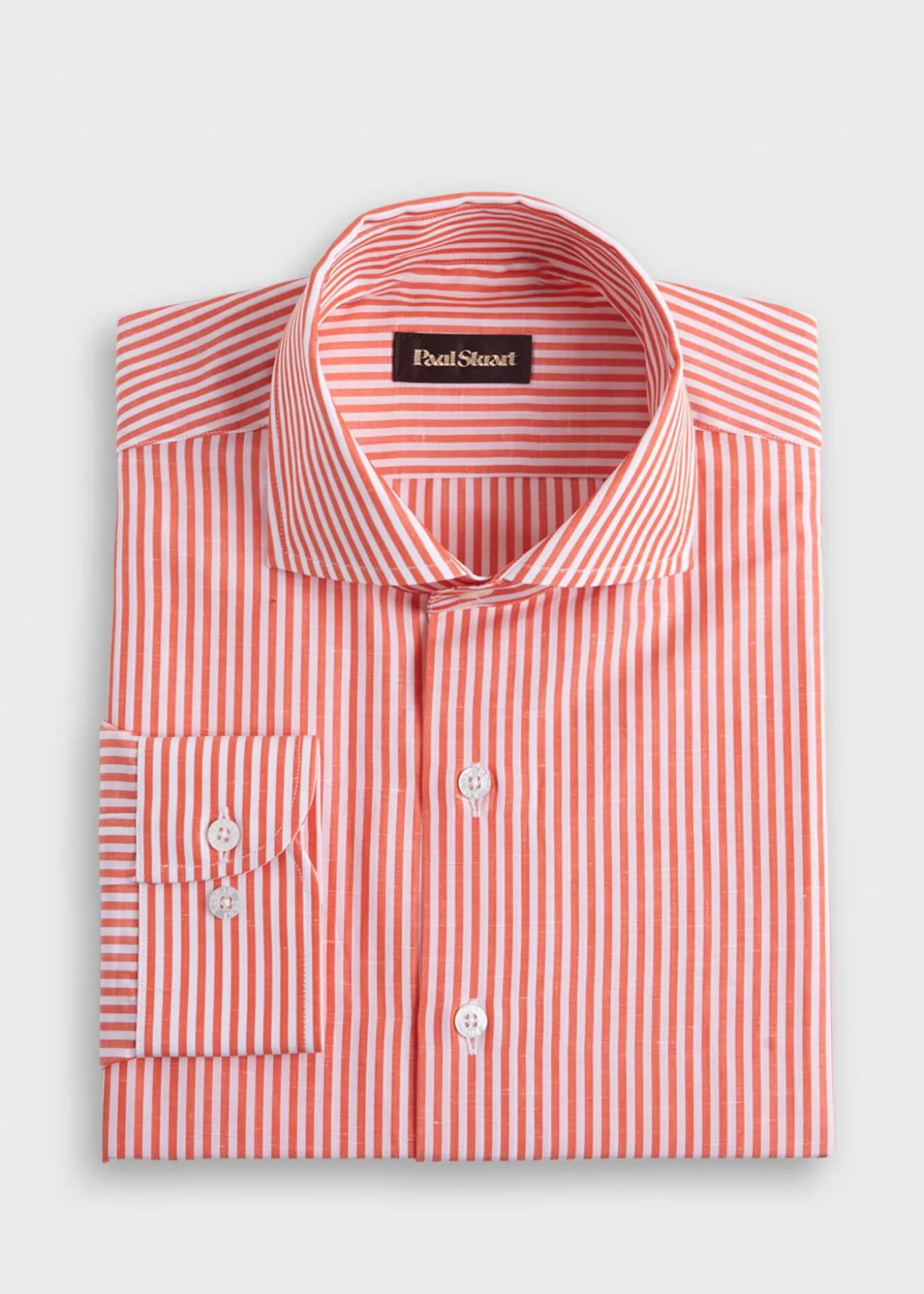 Clearance Bengal Stripe Cotton & Linen Sport Shirt Sport Shirts