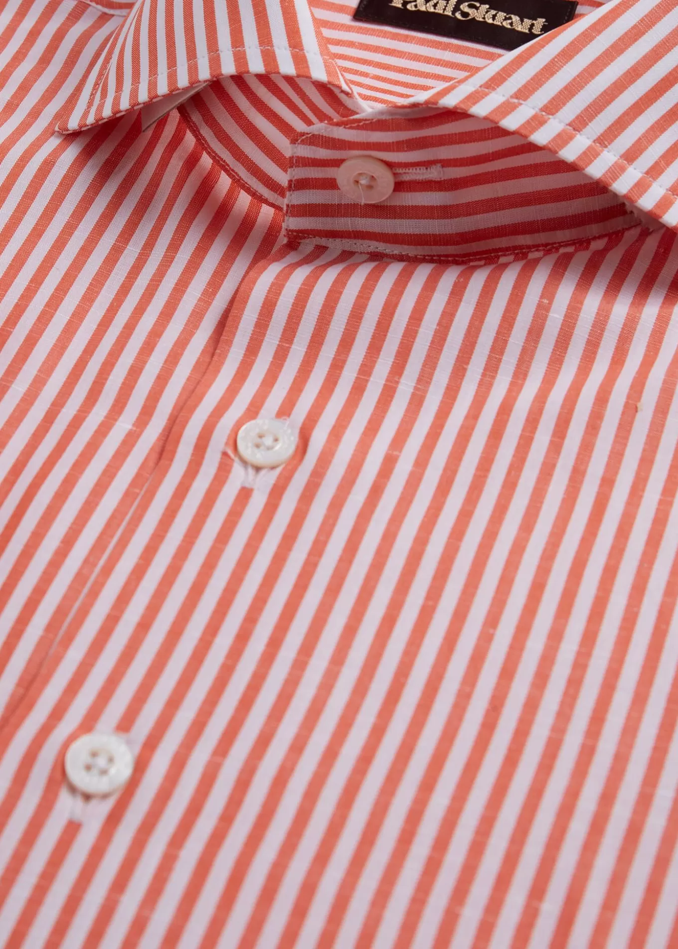 Clearance Bengal Stripe Cotton & Linen Sport Shirt Sport Shirts