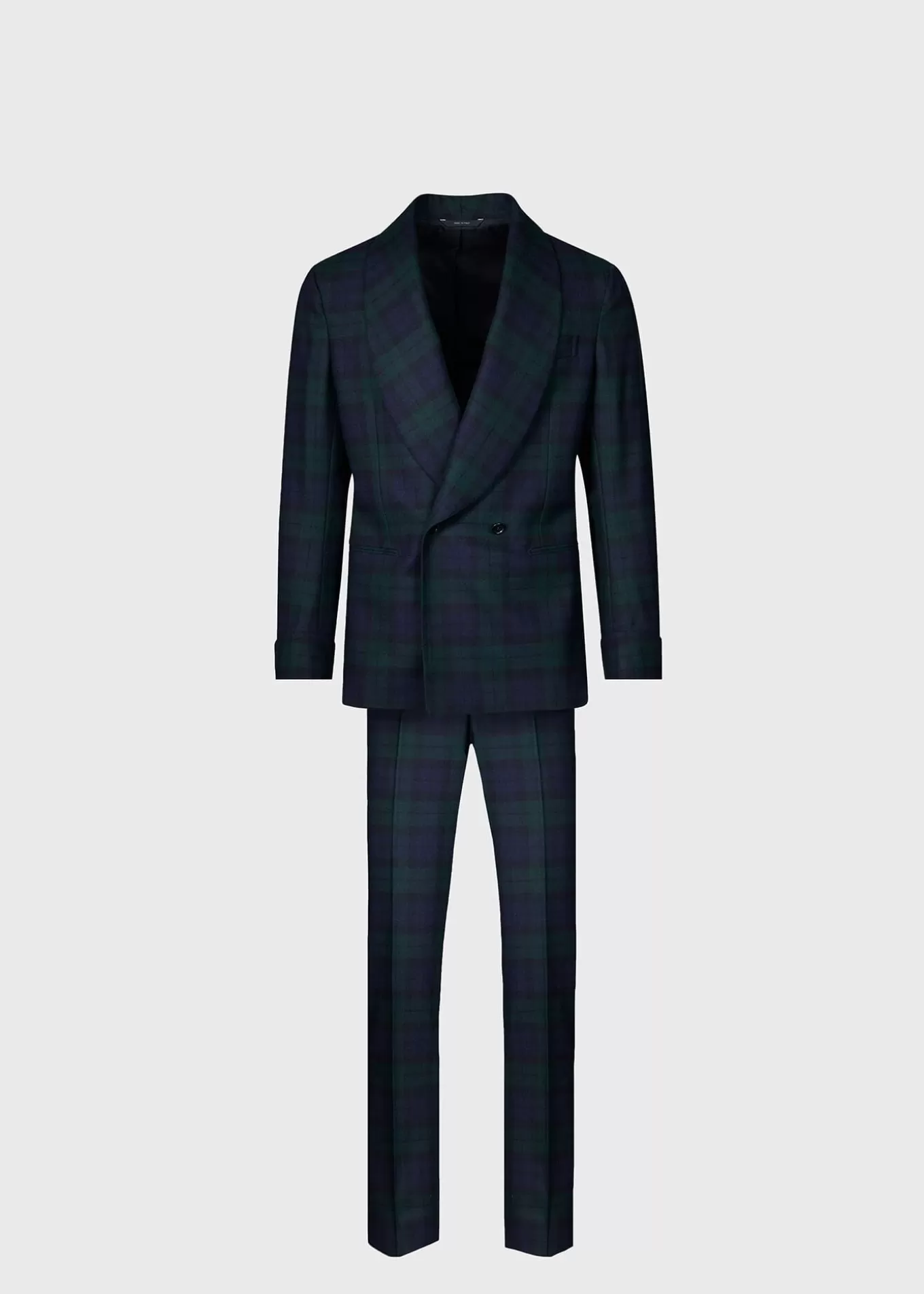 Cheap Black Watch Shawl Collar Suit Formal Shop