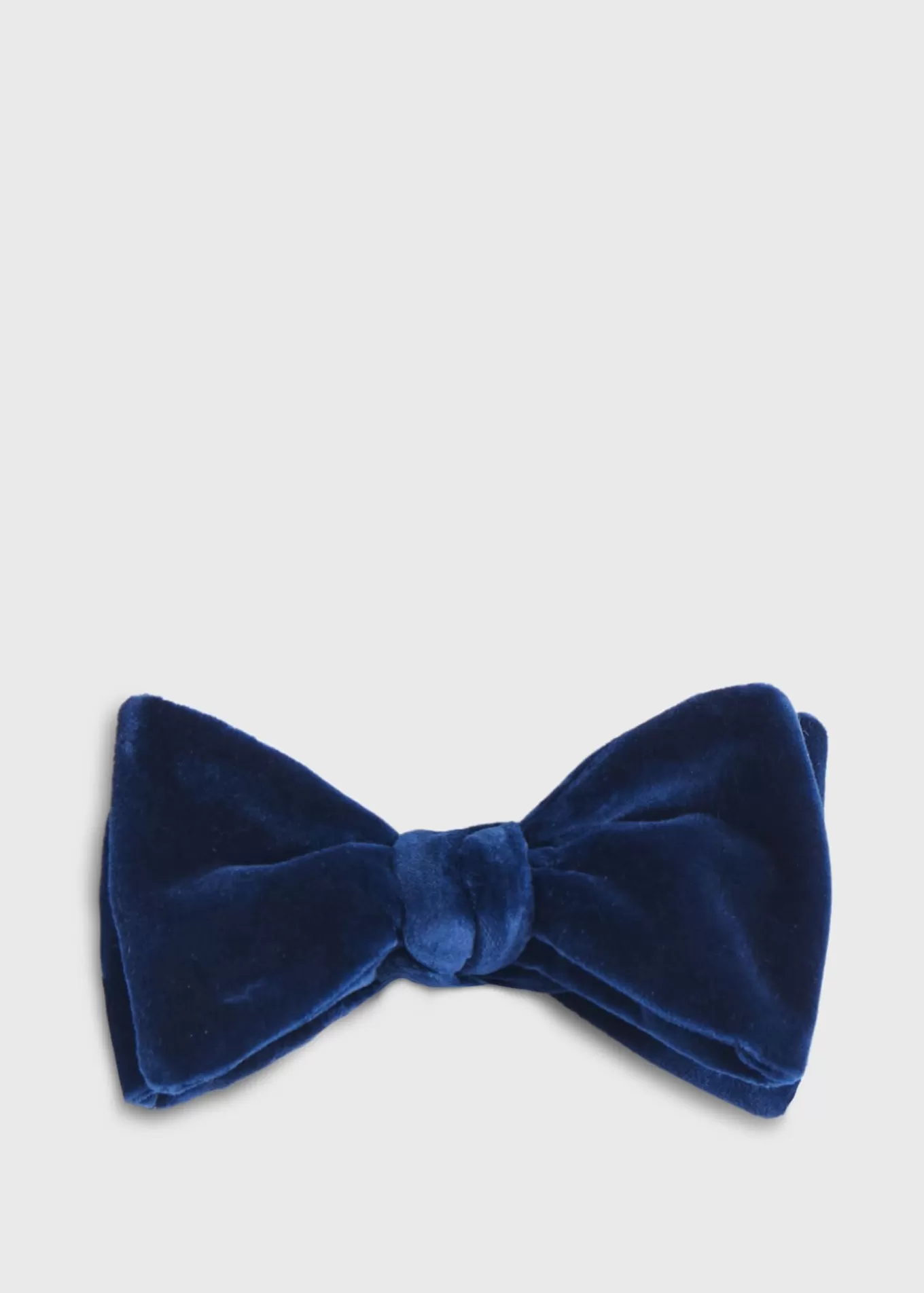 Best Sale Blunt Edge Cotton Velvet Bow Formal Shop