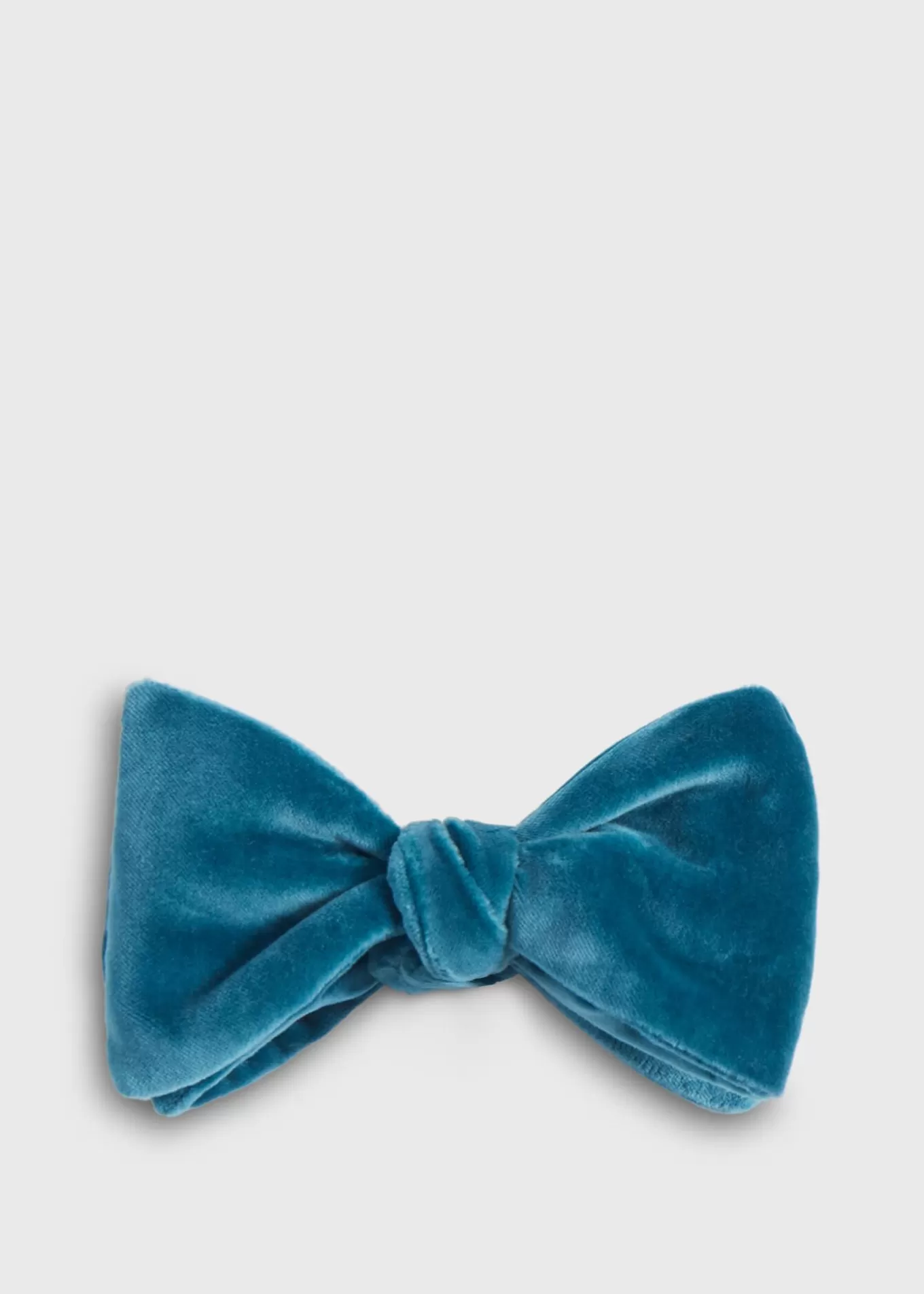 Best Sale Blunt Edge Cotton Velvet Bow Formal Shop