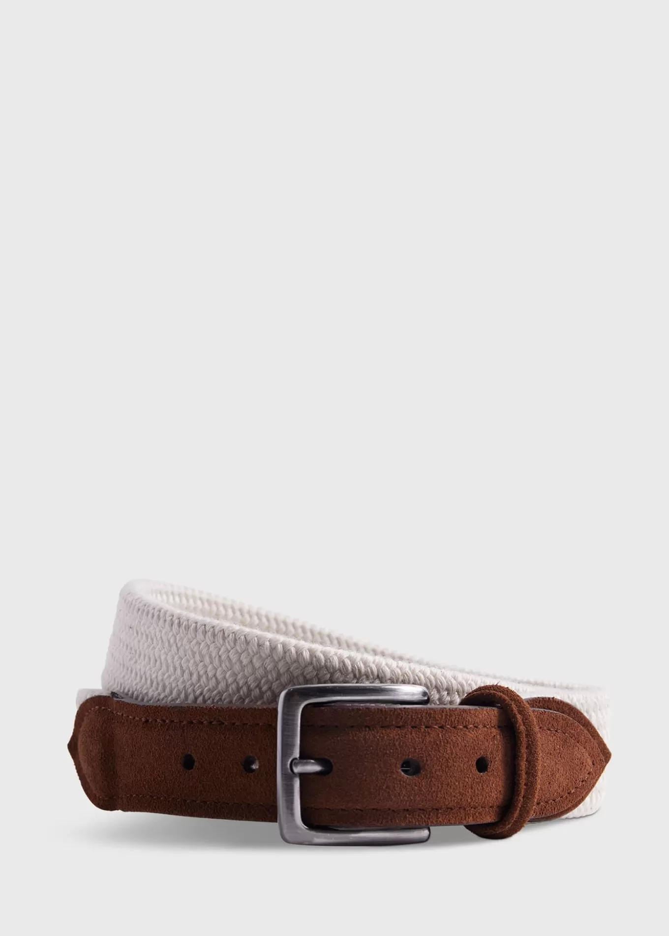 New Braided Suede Trim Belt Belts