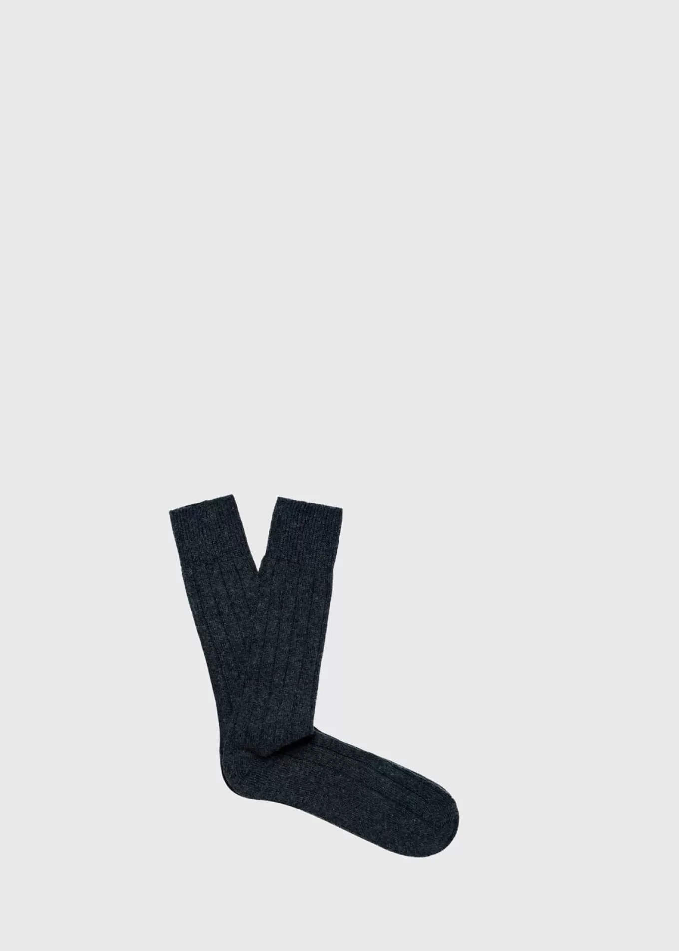 Cheap Cashmere Blend Ribbed Sock Socks