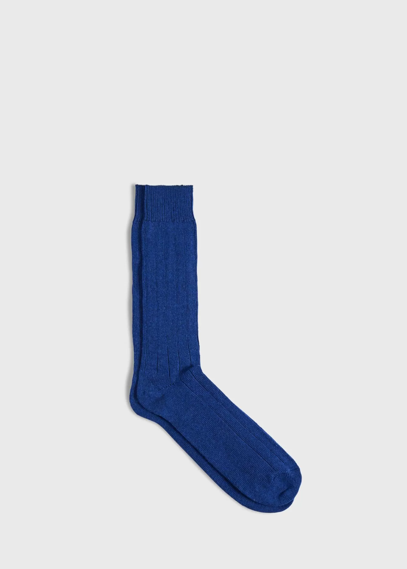 Outlet Cashmere Blend Ribbed Sock Socks