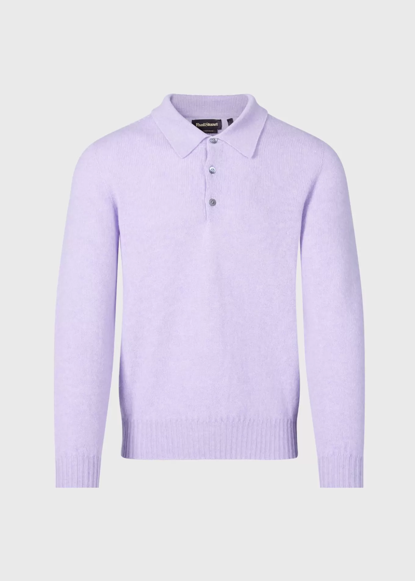 Fashion Cashmere Long Sleeve Polo The Cashmere Shop | Polos & T-Shirts