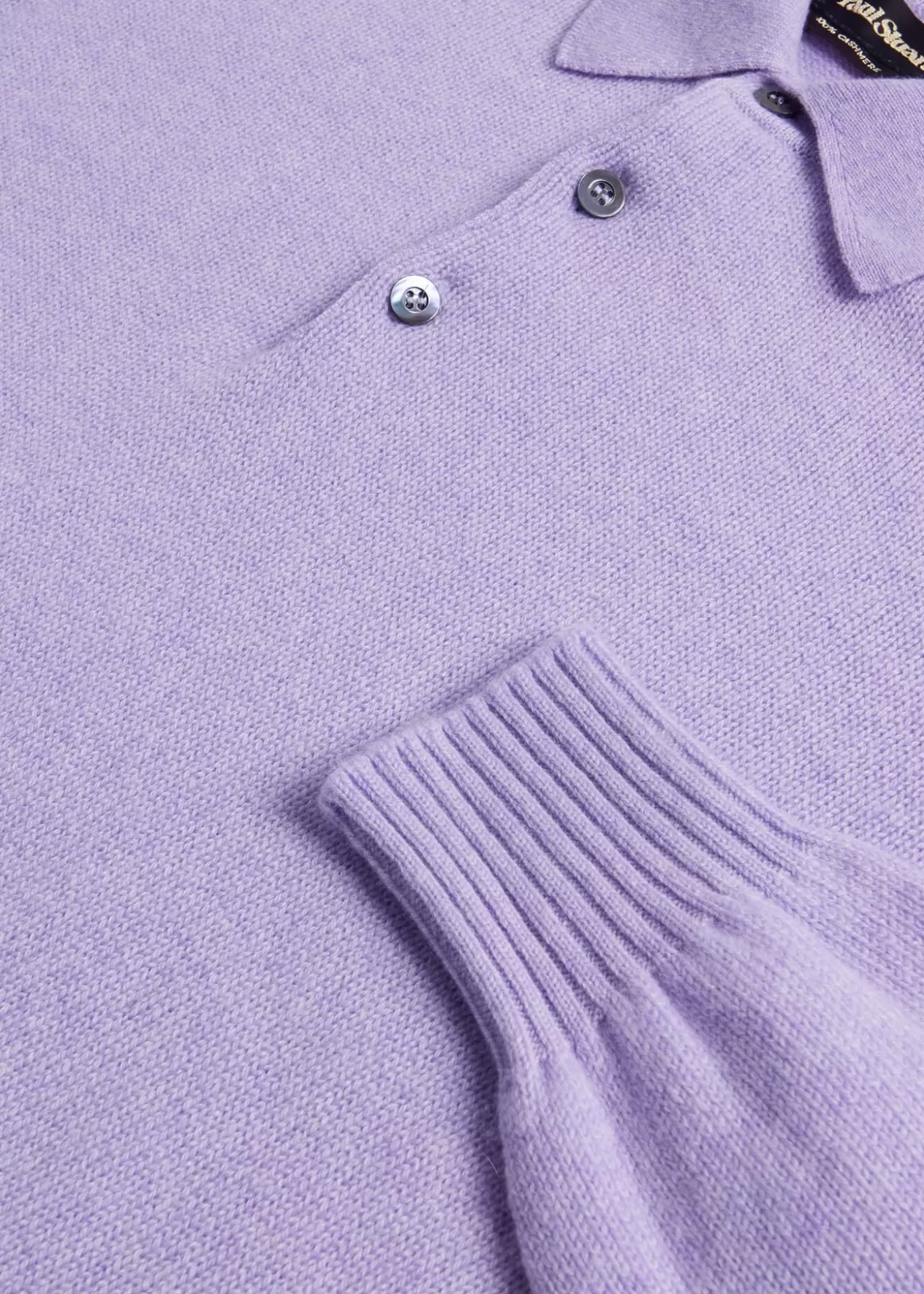 Fashion Cashmere Long Sleeve Polo The Cashmere Shop | Polos & T-Shirts