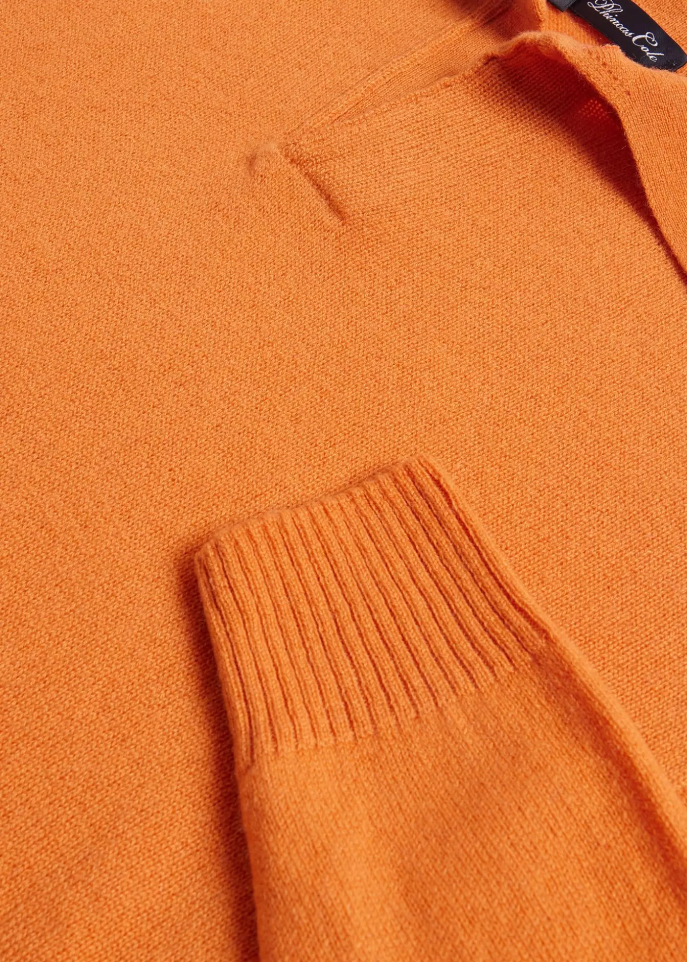 Store Cashmere One Button Polo The Cashmere Shop