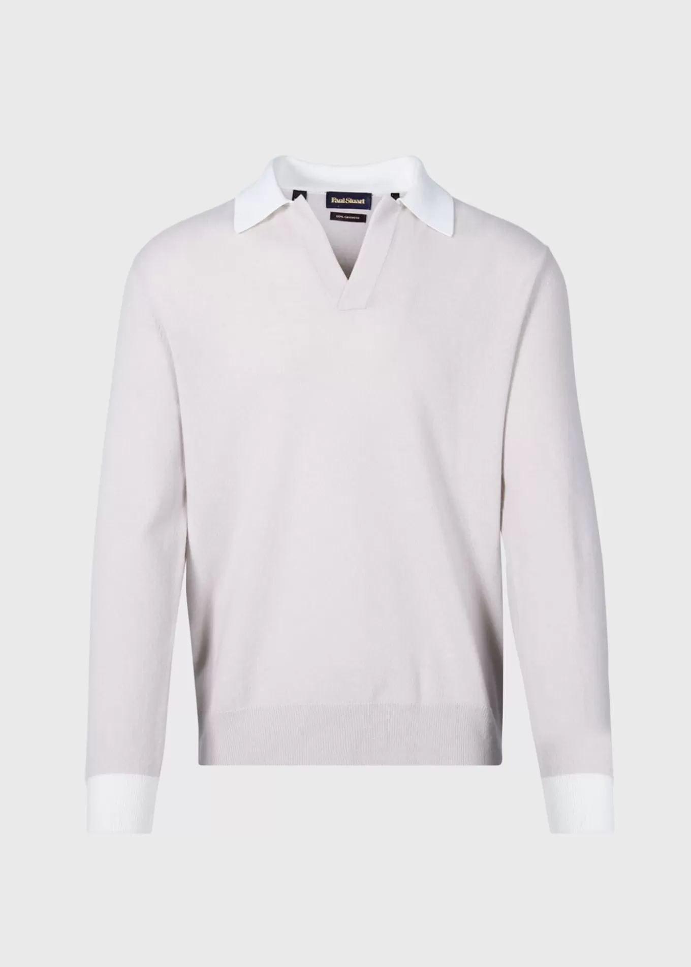 Sale Cashmere Open Collar Polo The Cashmere Shop | Sweaters