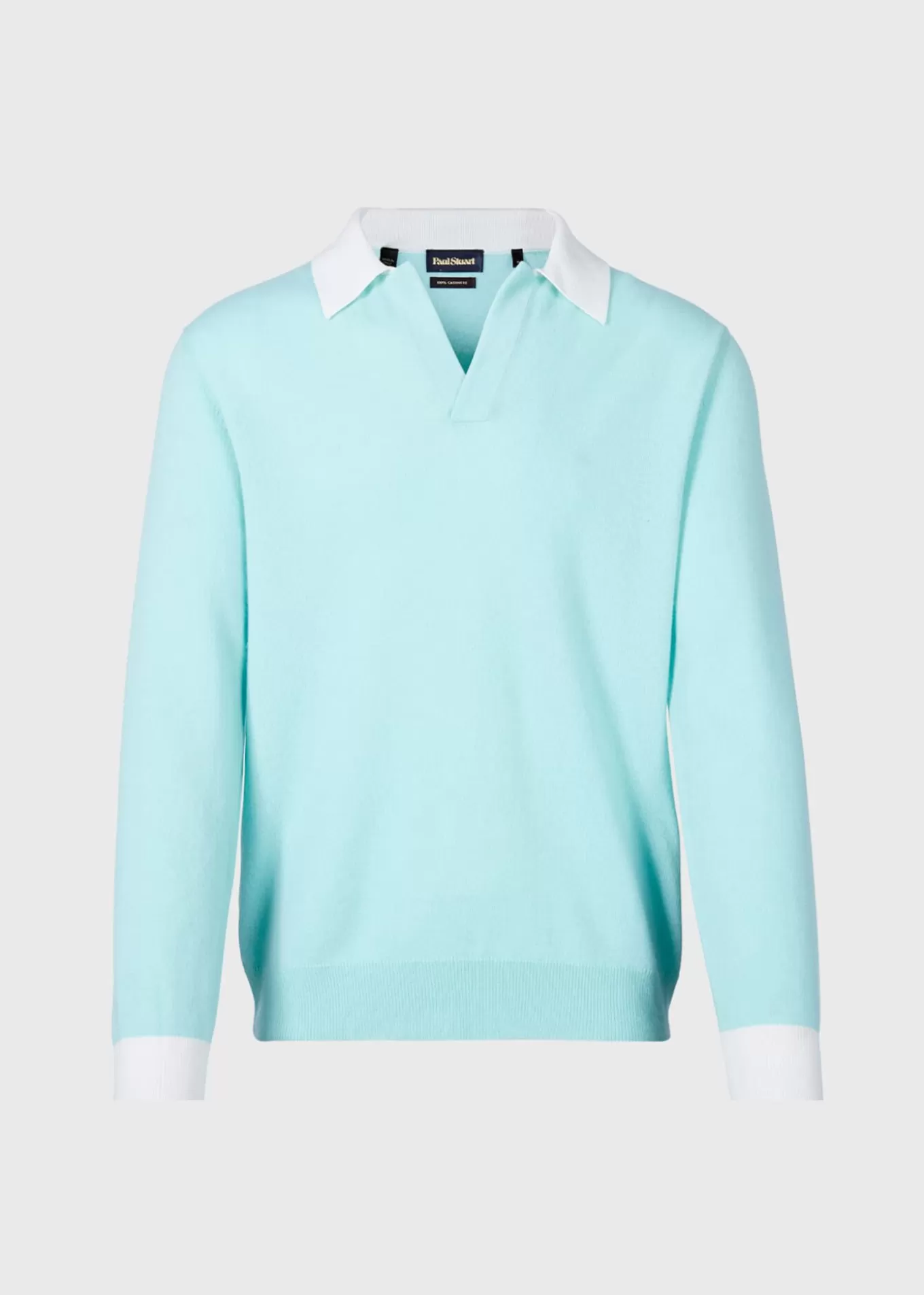 Outlet Cashmere Open Collar Polo The Cashmere Shop | Polos & T-Shirts