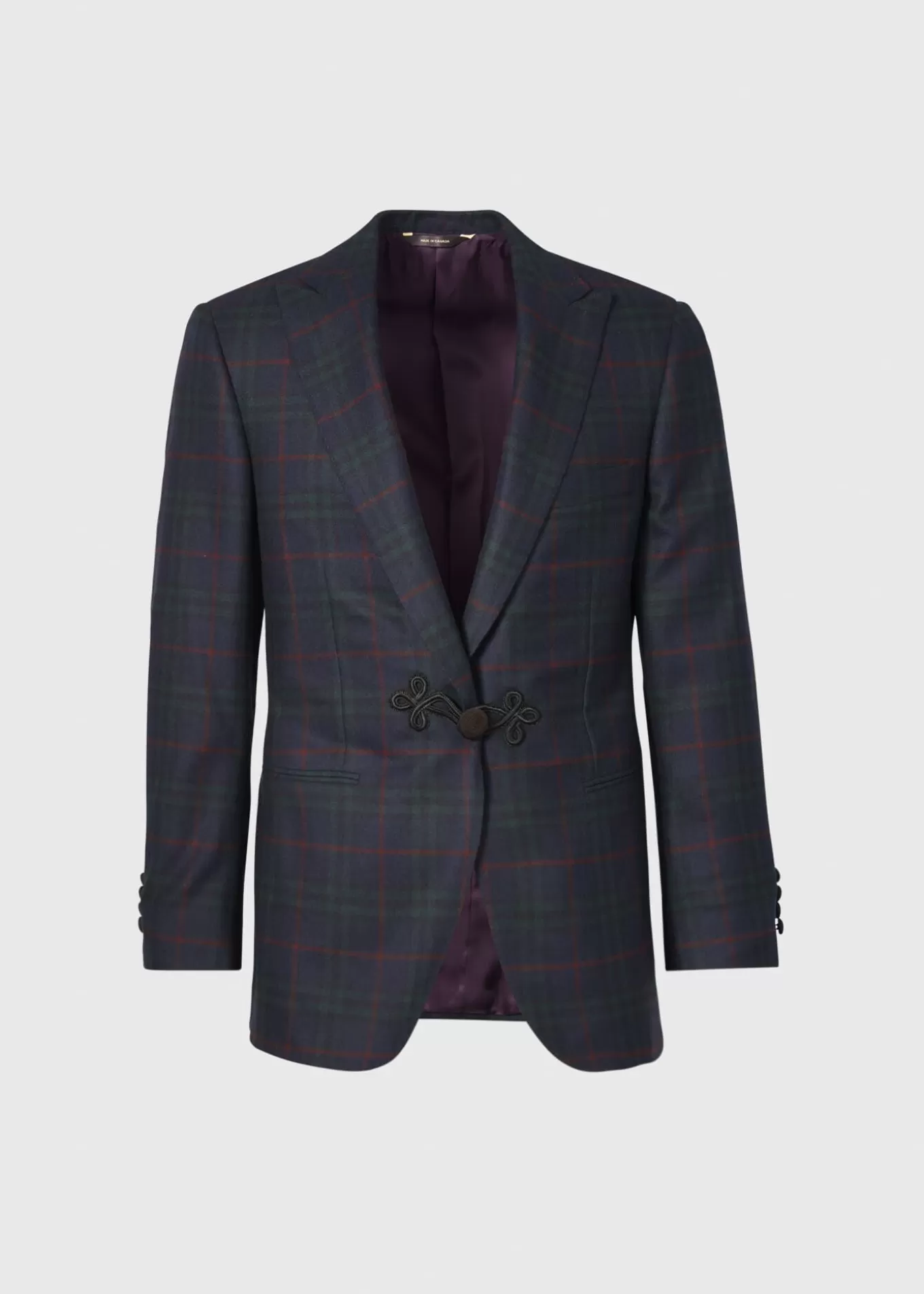 Flash Sale Cashmere Plaid Dinner Jacket Blazers & Jackets