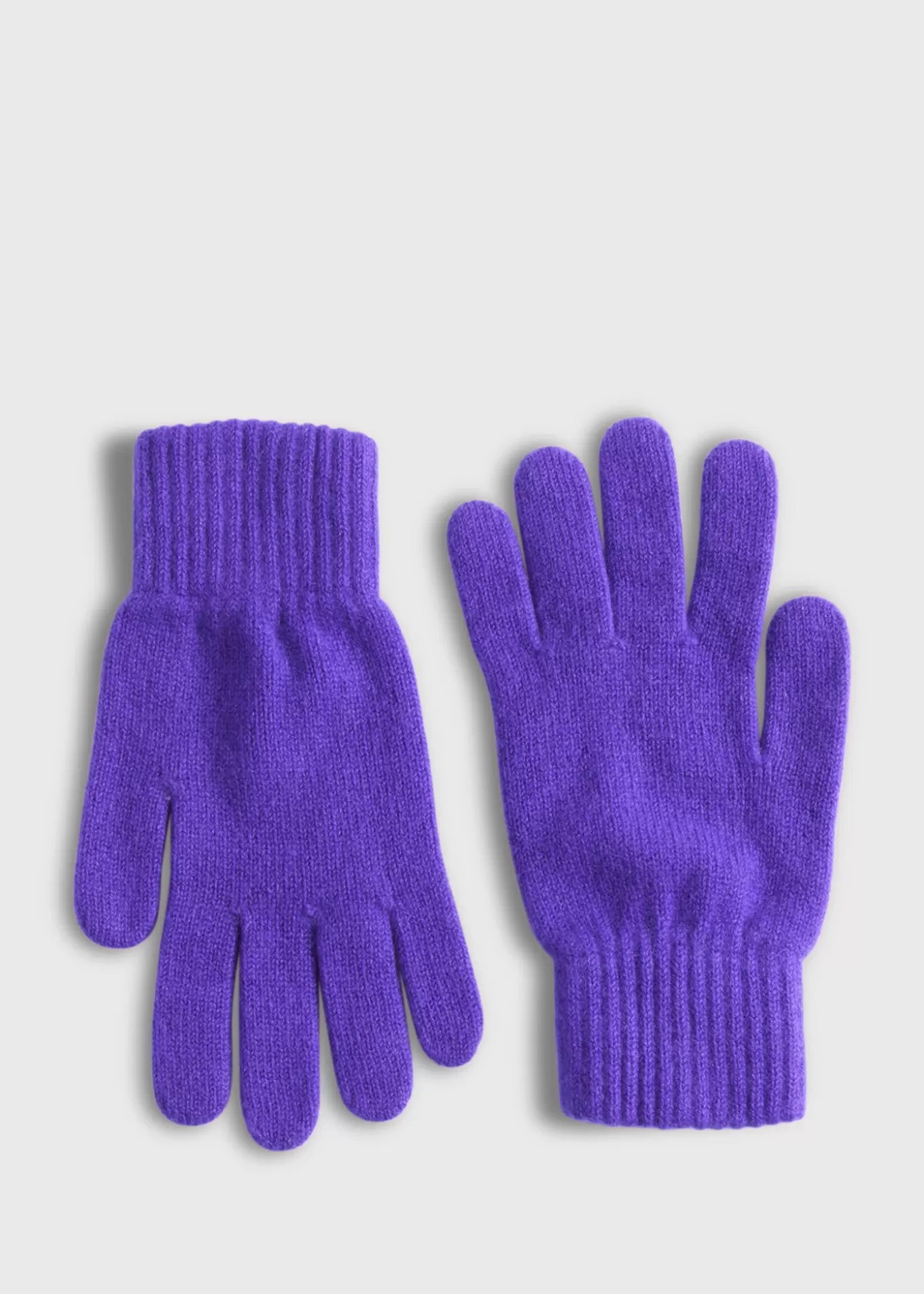 Hot Cashmere Plain Knit Glove Scarves, Hats, Gloves