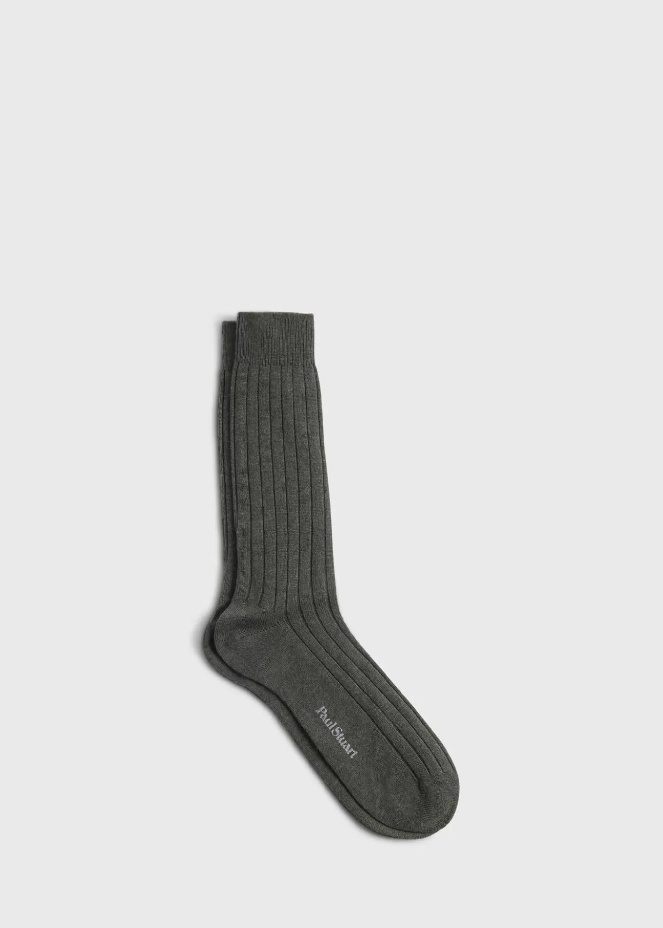 Online Cashmere Ribbed Sock Socks | The Cashmere Shop