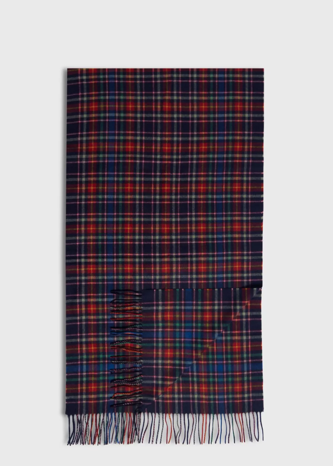 Sale Cashmere Tartan Extra Wide Scarf Scarves, Hats, Gloves