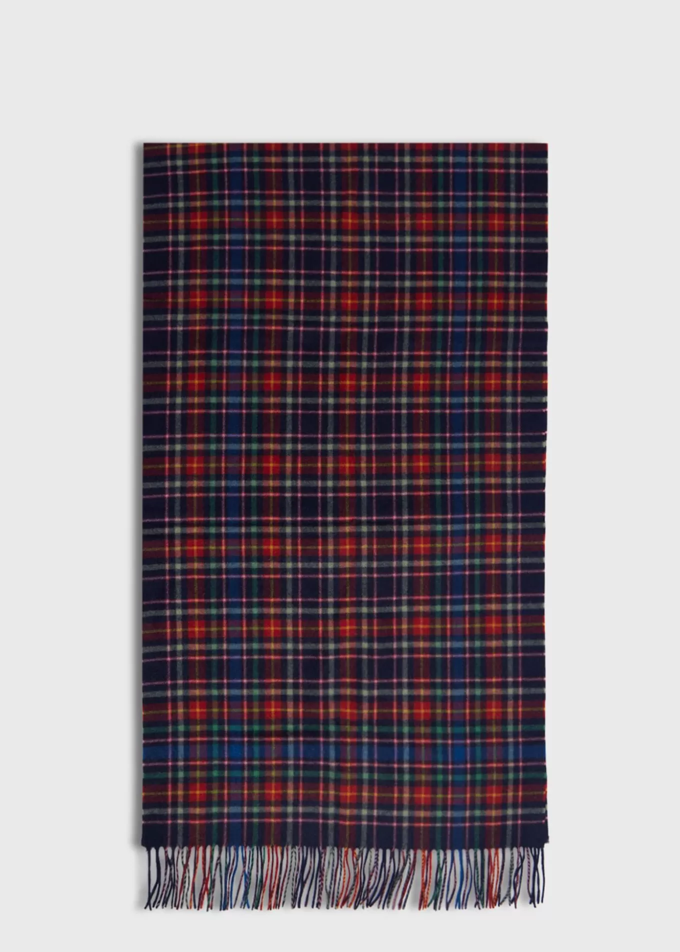 Sale Cashmere Tartan Extra Wide Scarf Scarves, Hats, Gloves