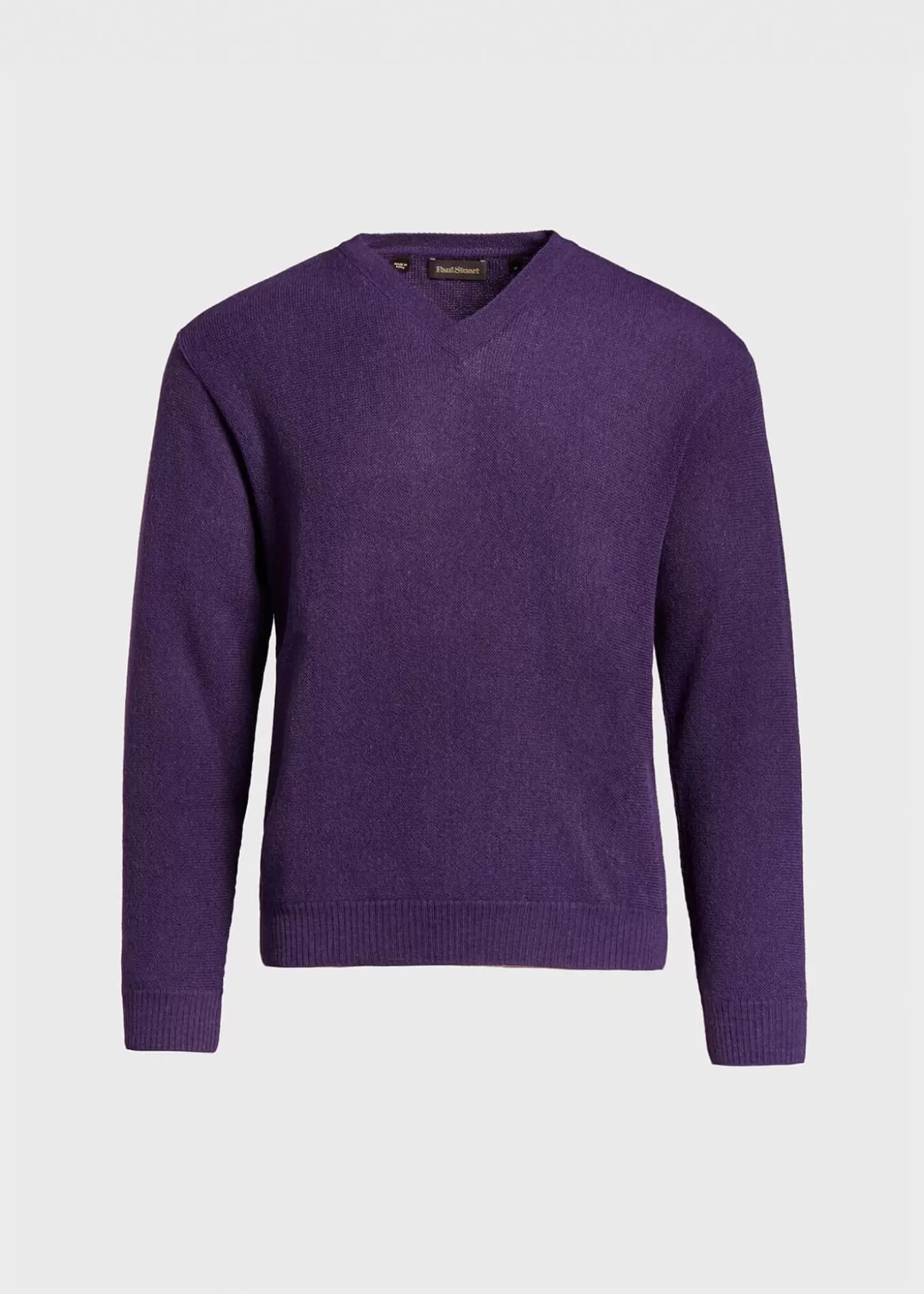 Outlet Classic Alpaca Links V-Neck Sweater Sweaters