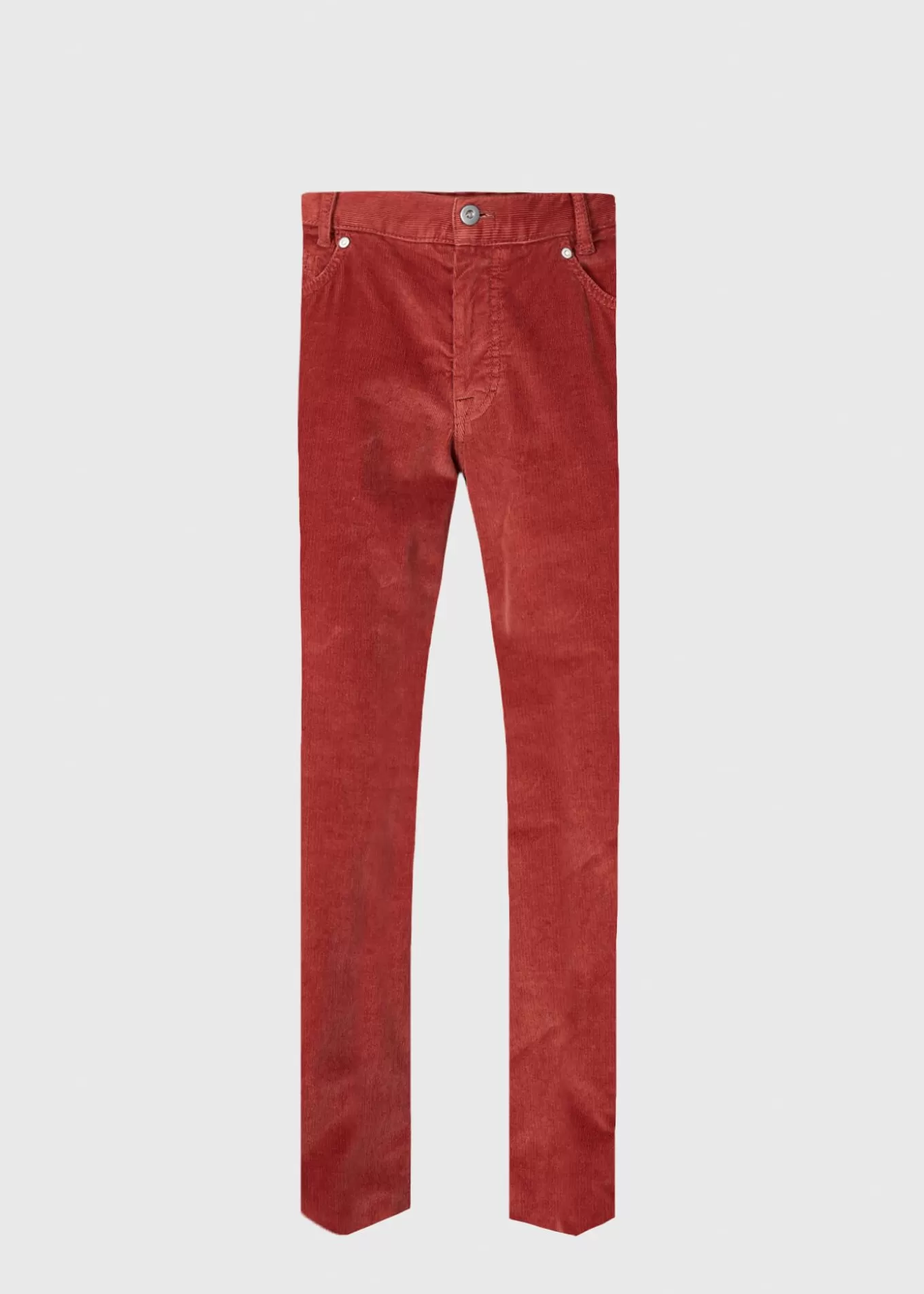 Discount Classic Five-Pocket Corduroy Trouser Pants