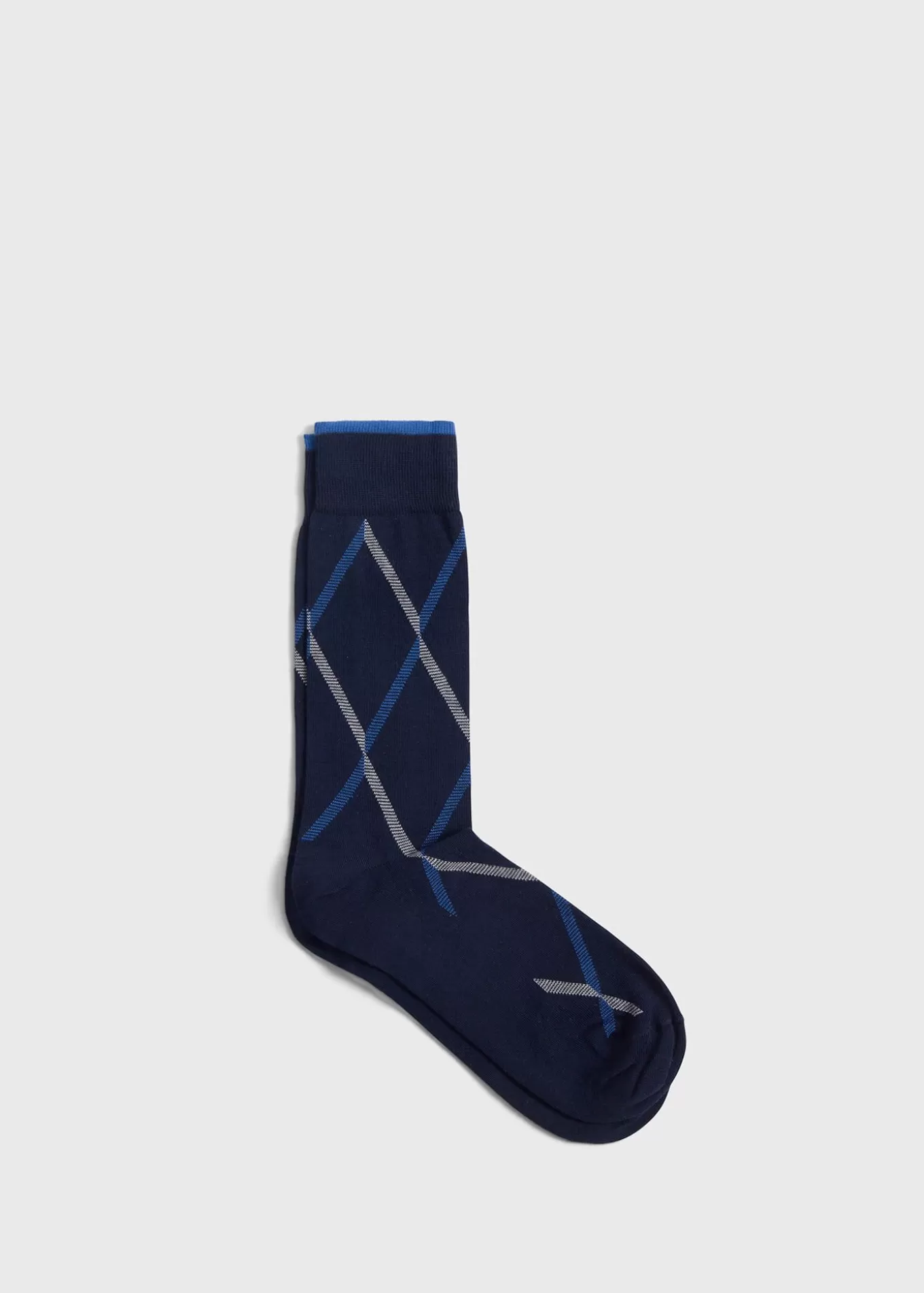 New Cotton Blend Argyle Sock Socks