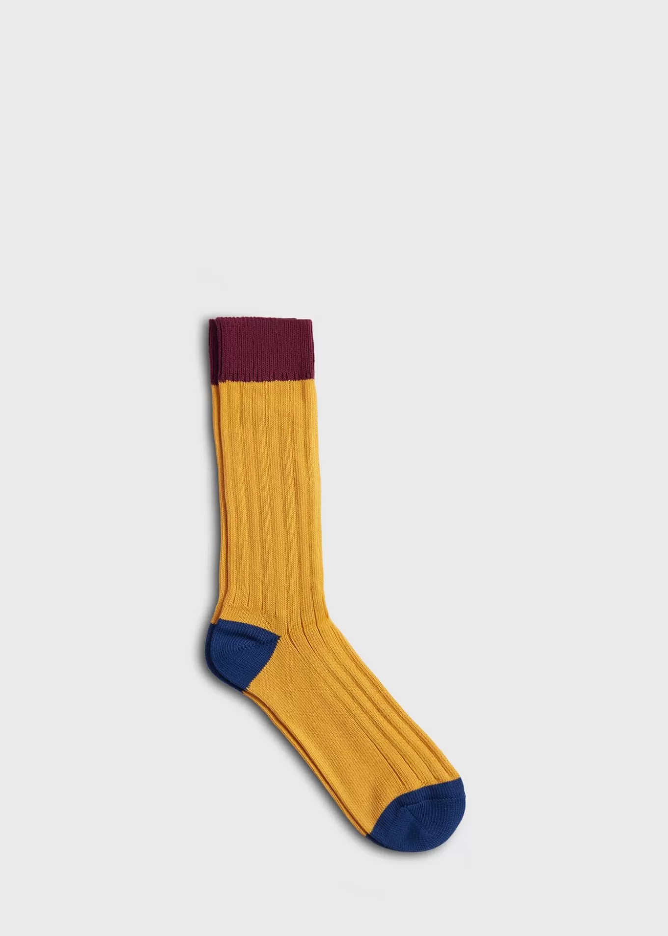 Store Cotton Blend Ribbed Sock Socks