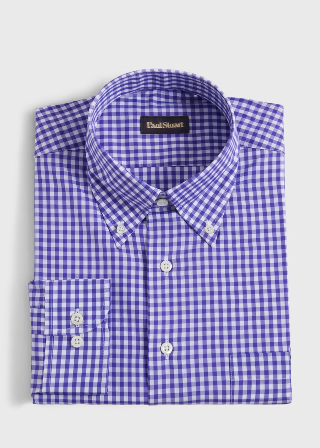 Hot Cotton Classic Gingham Sport Shirt Sport Shirts