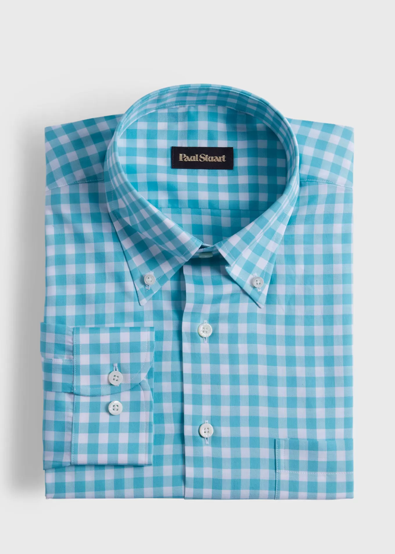 Store Cotton Gingham Sport Shirt Sport Shirts