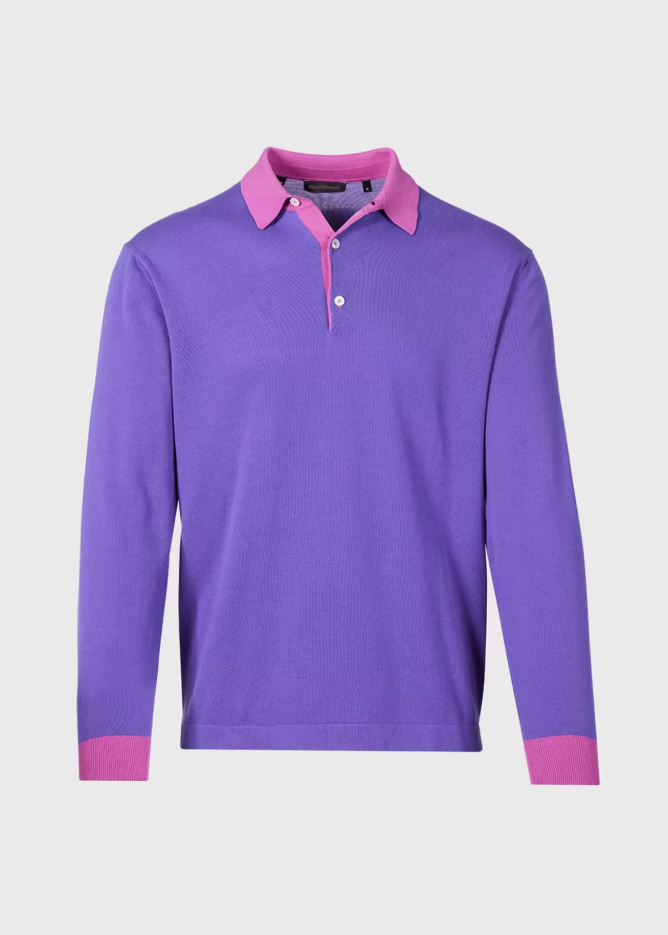 Shop Cotton Long Sleeve Polo Polos & T-Shirts