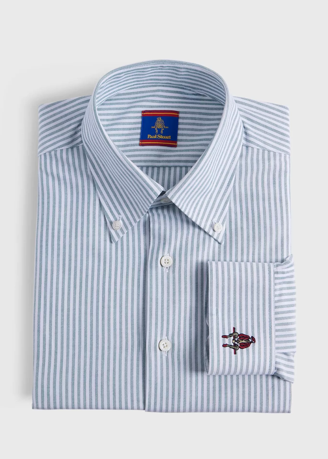 Sale Cotton Oxford Stripe Sport Shirt Sport Shirts