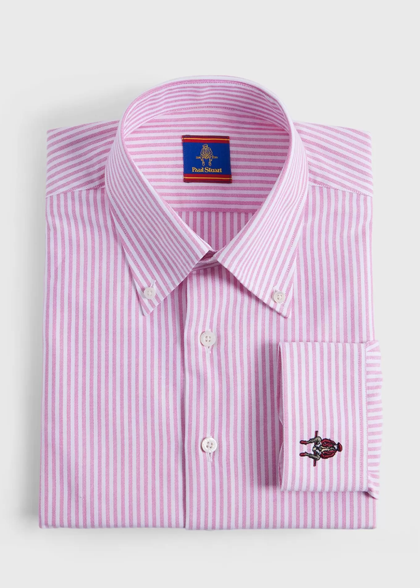 Shop Cotton Oxford Striped Sport Shirt Sport Shirts