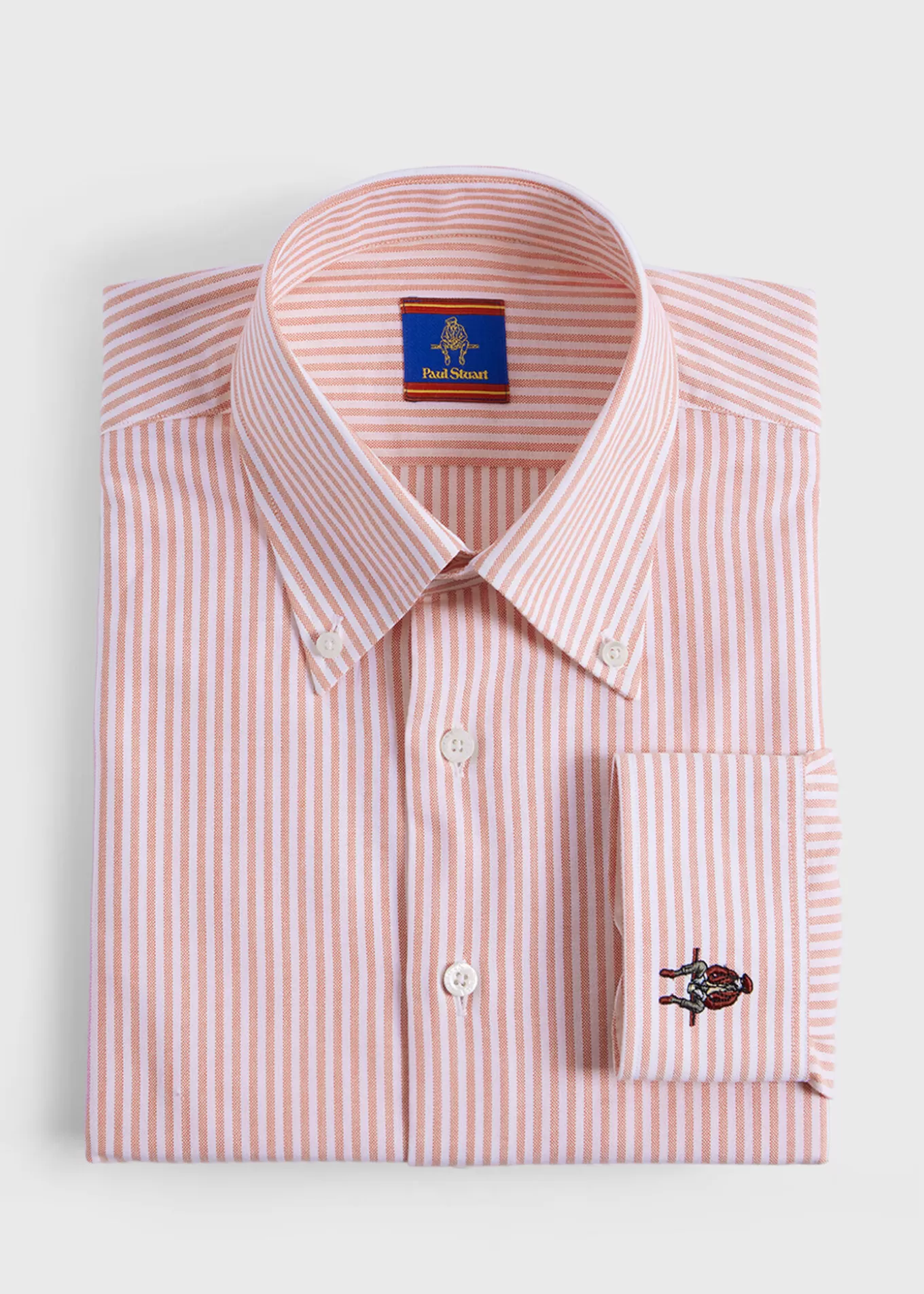 Hot Cotton Oxford Striped Sport Shirt Sport Shirts