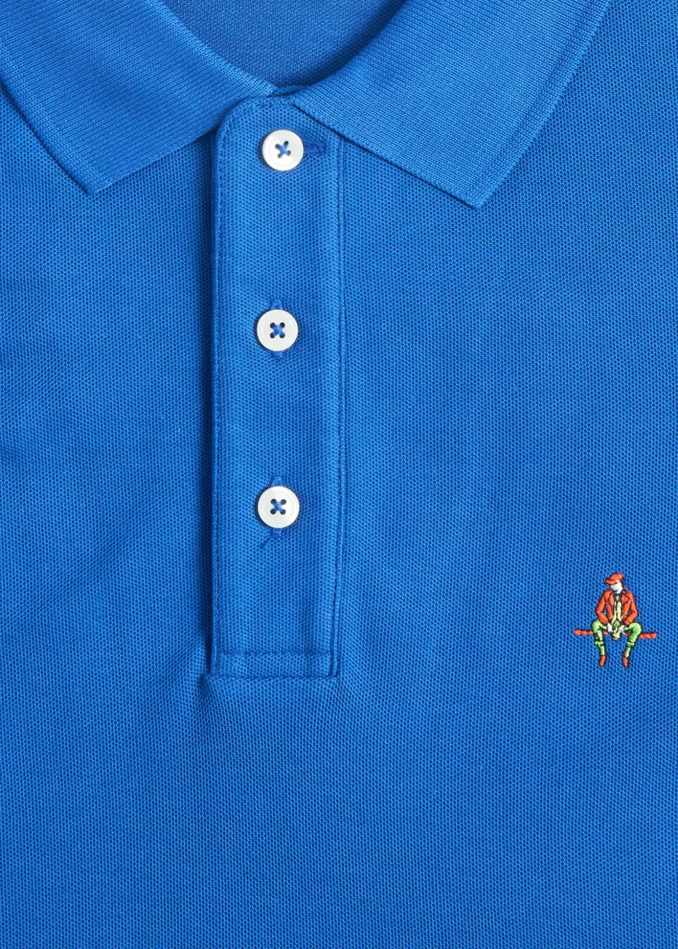 Online Cotton Piqué Logo Polo Polos & T-Shirts