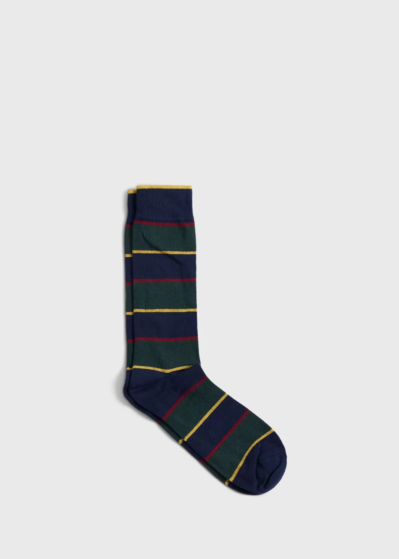 Outlet Cotton Regimental Stripe Sock Socks