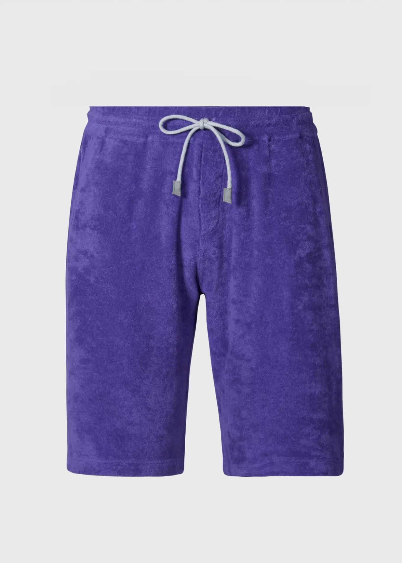 Sale Cotton Terry Cloth Drawstring Short Shorts & Swim Trunks