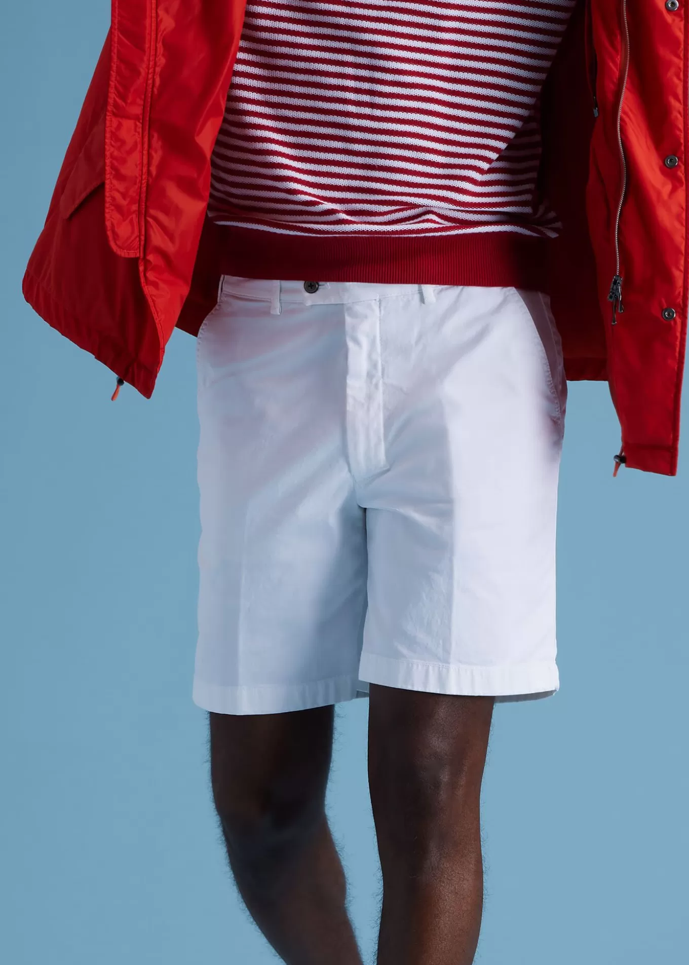 Shop Cotton Tricotine Bermuda Short Shorts & Swim Trunks