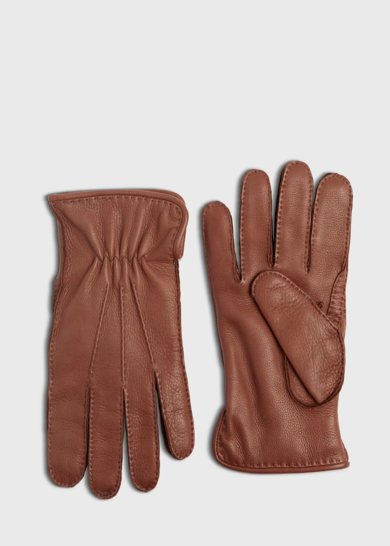 Clearance Deerskin Leather Glove With Cashmere Lining Scarves, Hats, Gloves | The Cashmere Shop