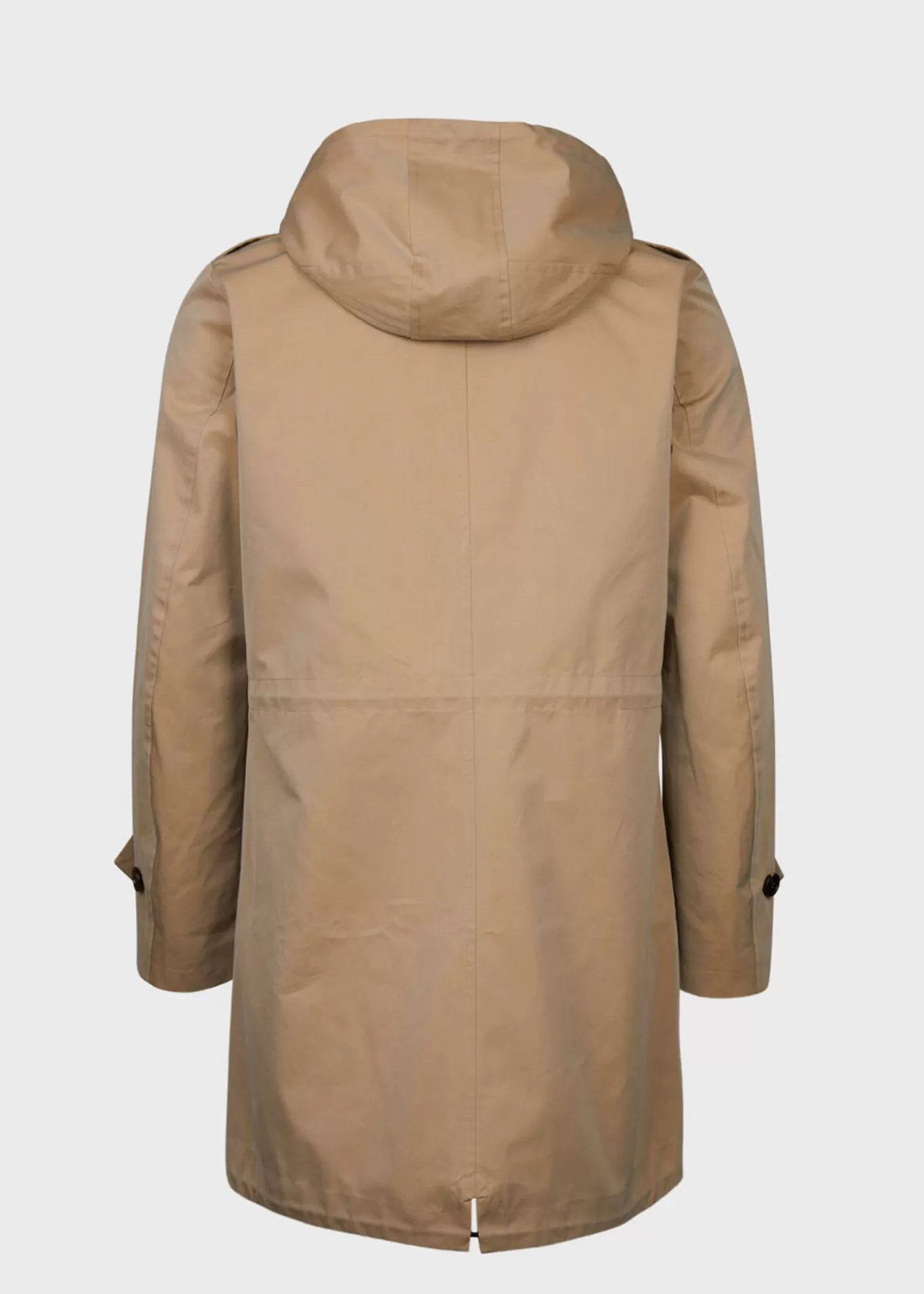 Online Double Twisted Cotton Parka Outerwear