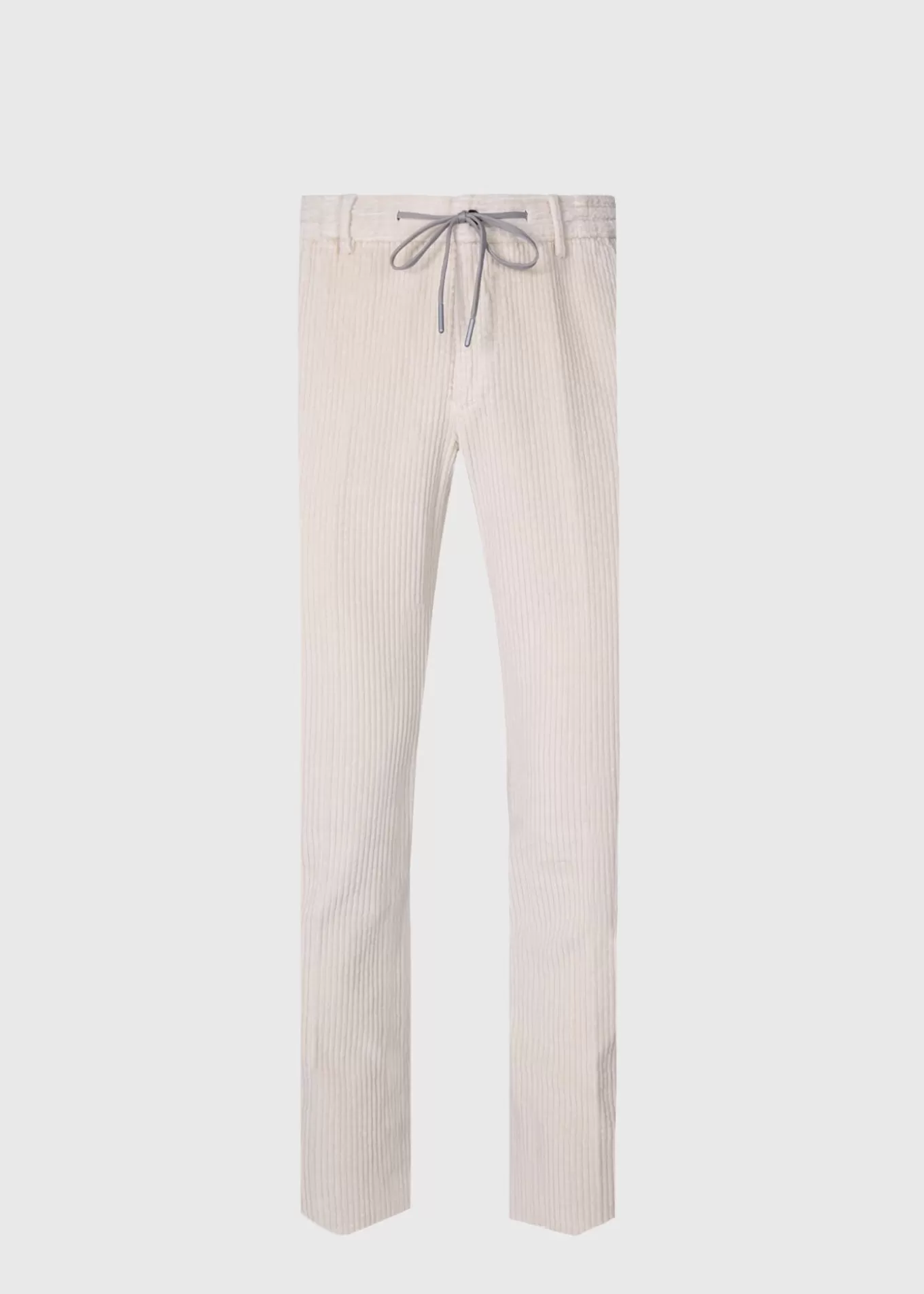 Sale Drawstring Corduroy Trouser Pants