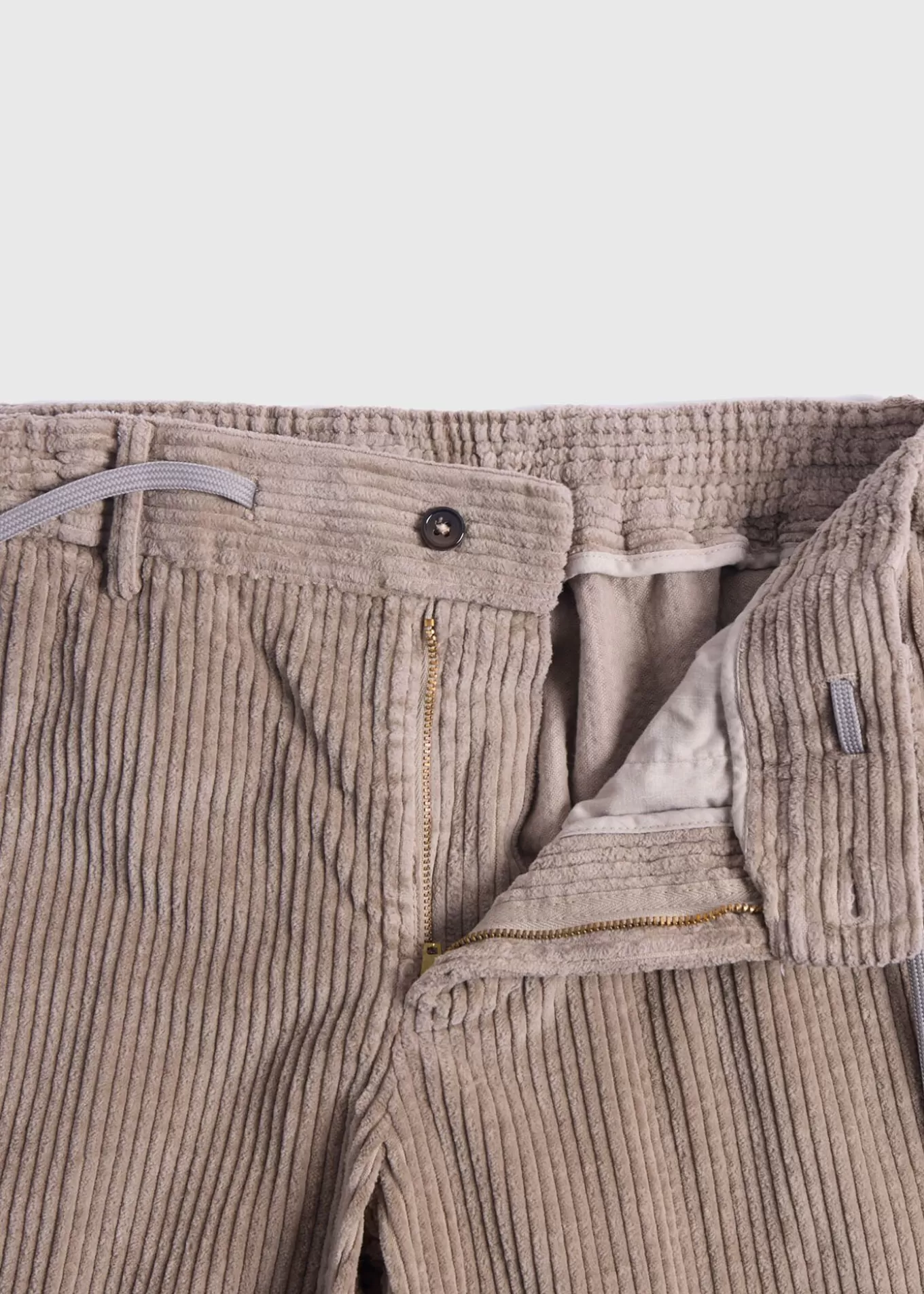 Clearance Drawstring Corduroy Trouser Pants