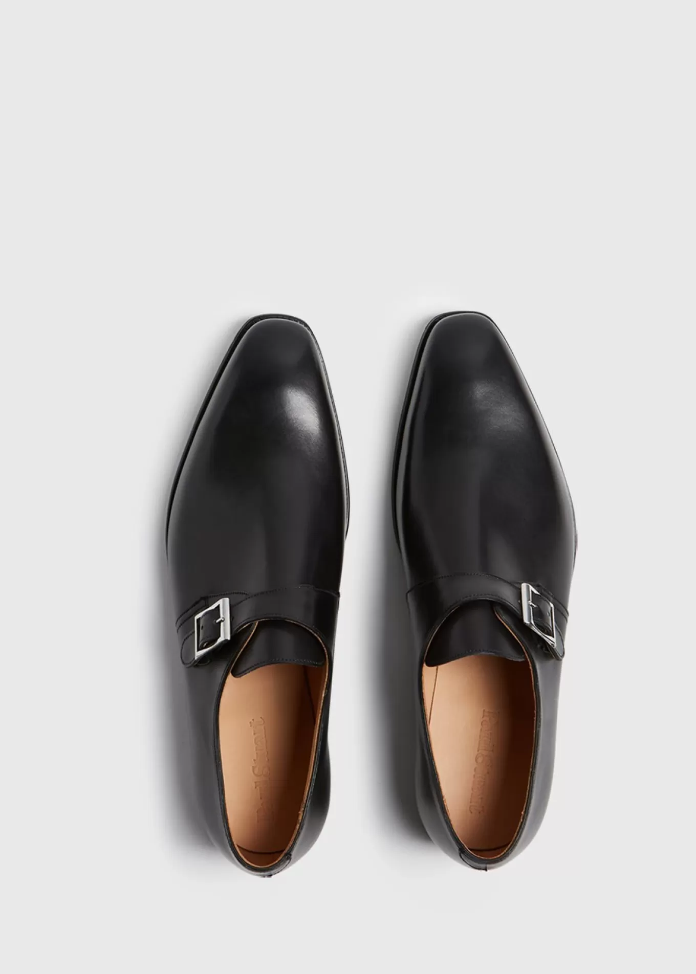 Hot Earl Leather Monk Strap Monk Straps