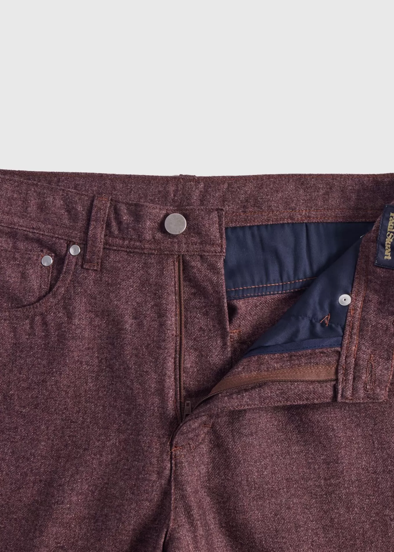 Store Flannel Five Pocket Pant Pants