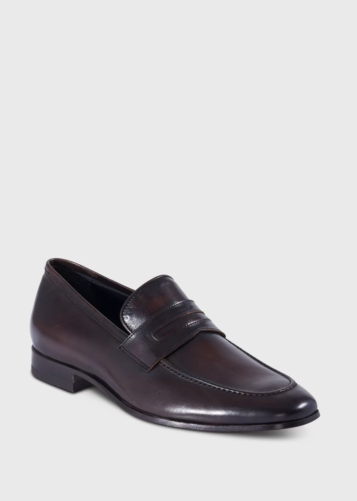 Sale Garret II Leather Penny Loafer Slips-Ons | Loafers