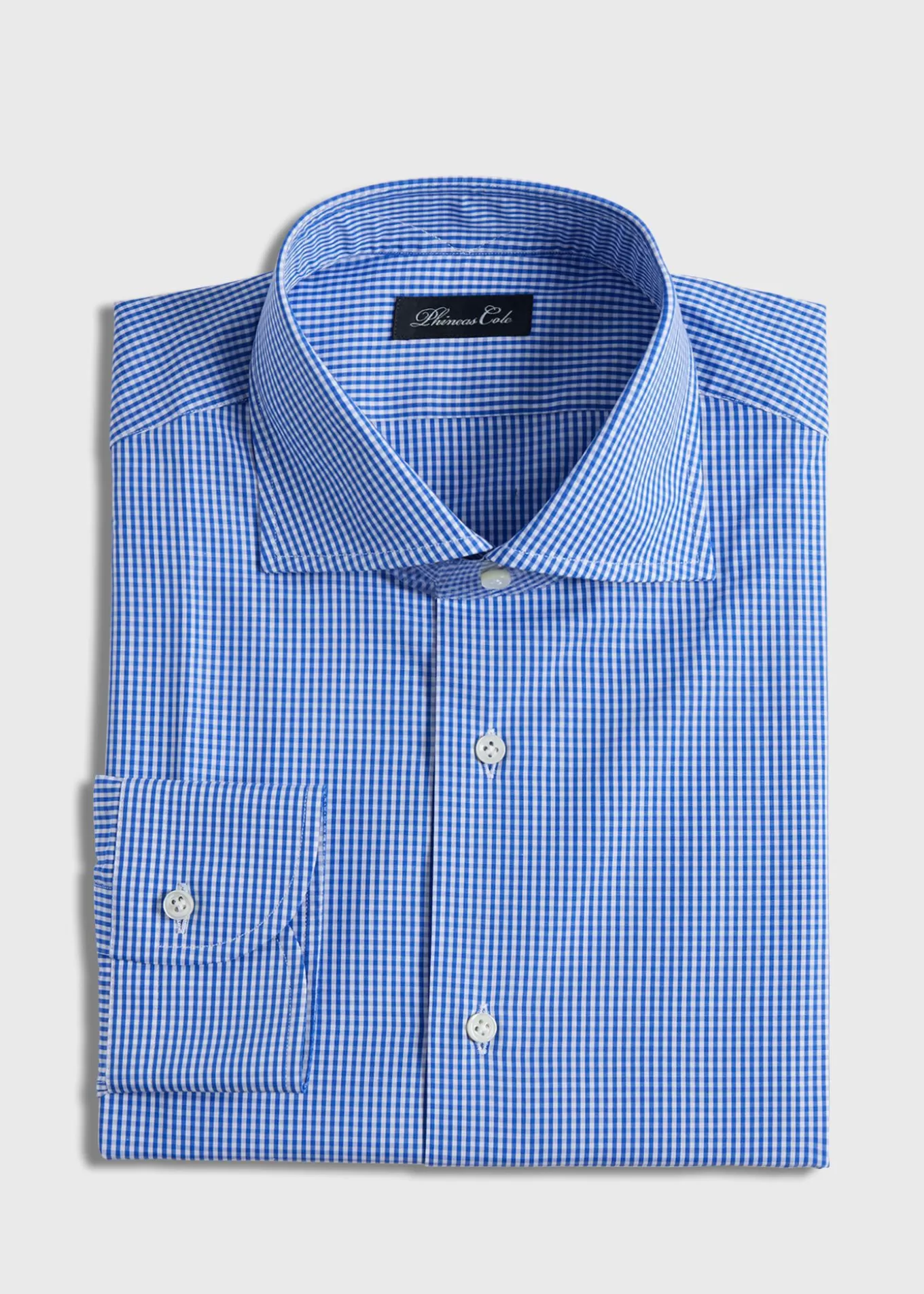 Online Gingham Check Dress Shirt Formal Shop