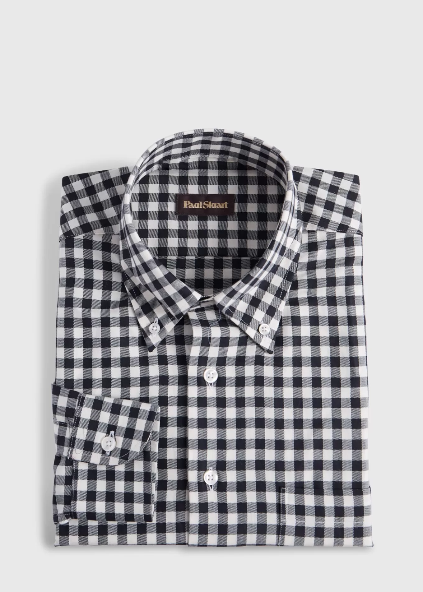 Clearance Gingham Flannel Sport Shirt Sport Shirts