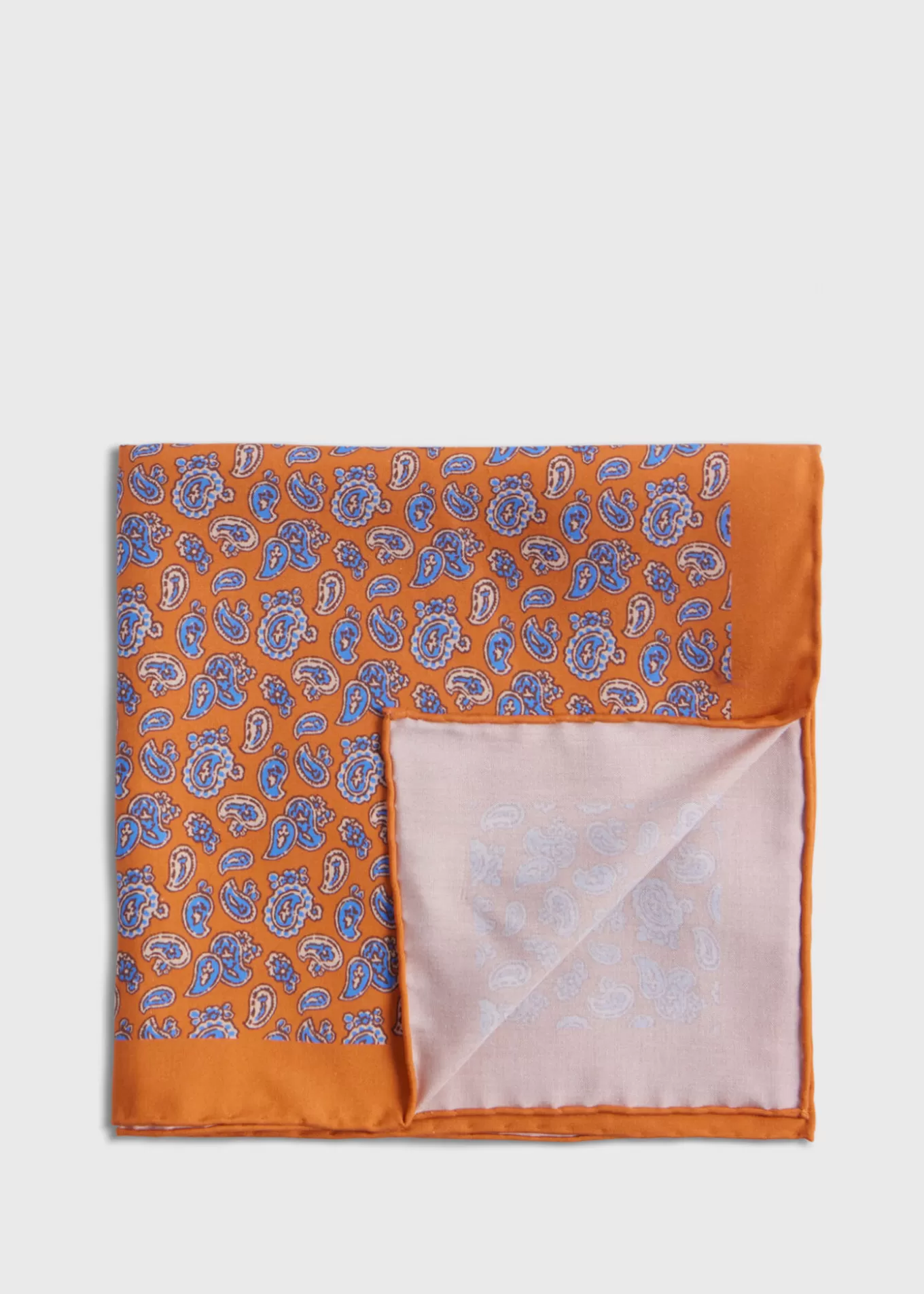 Flash Sale Habotai Silk Tossed Pine Pocket Square Pocket Squares | Formal Shop