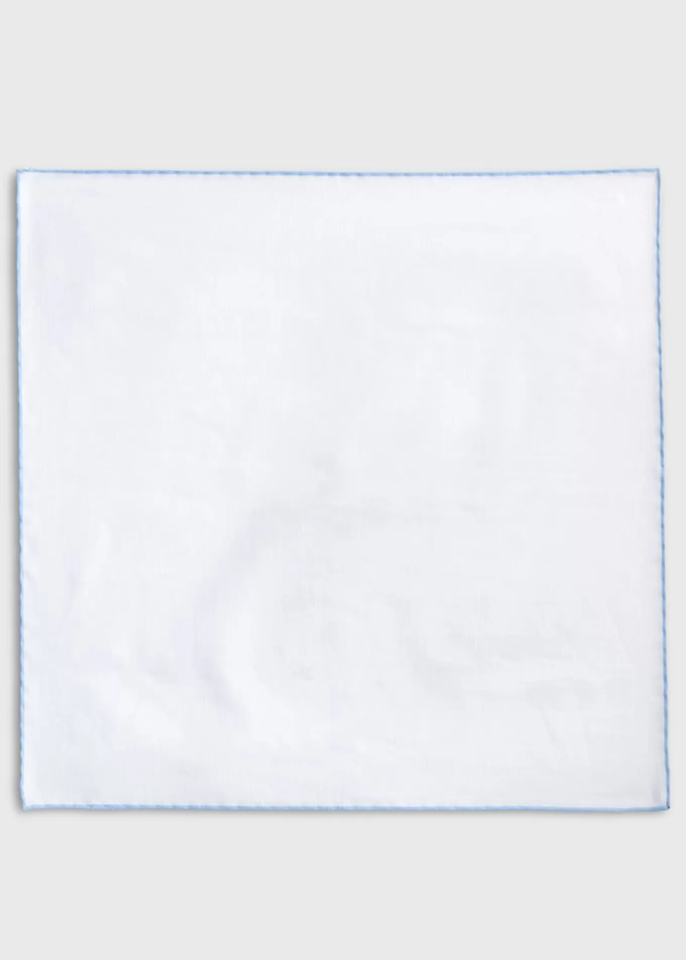 Shop Handkerchief With Contrast Border Pocket Squares