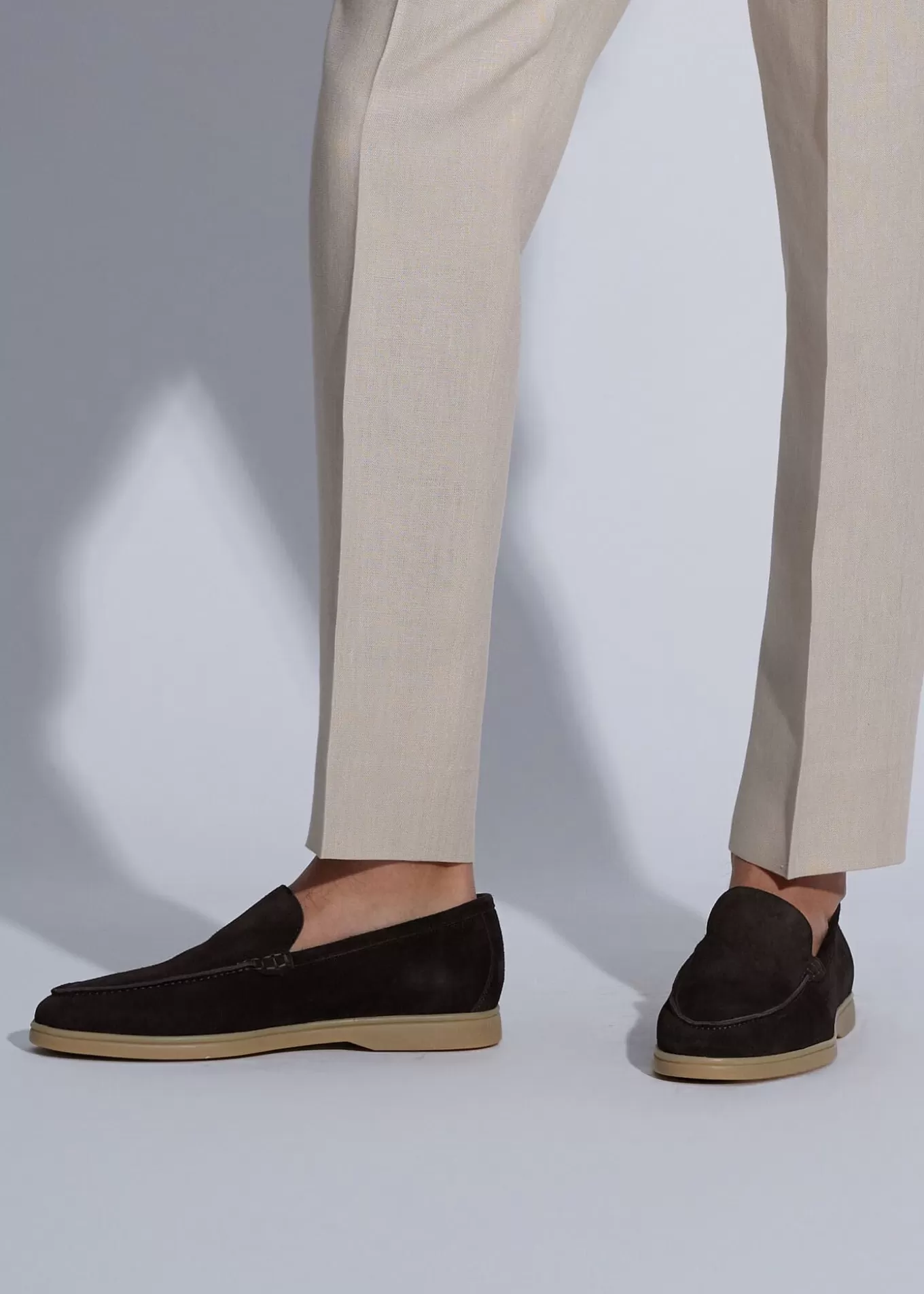 Outlet Harvey Suede Venetian Slip On Loafers