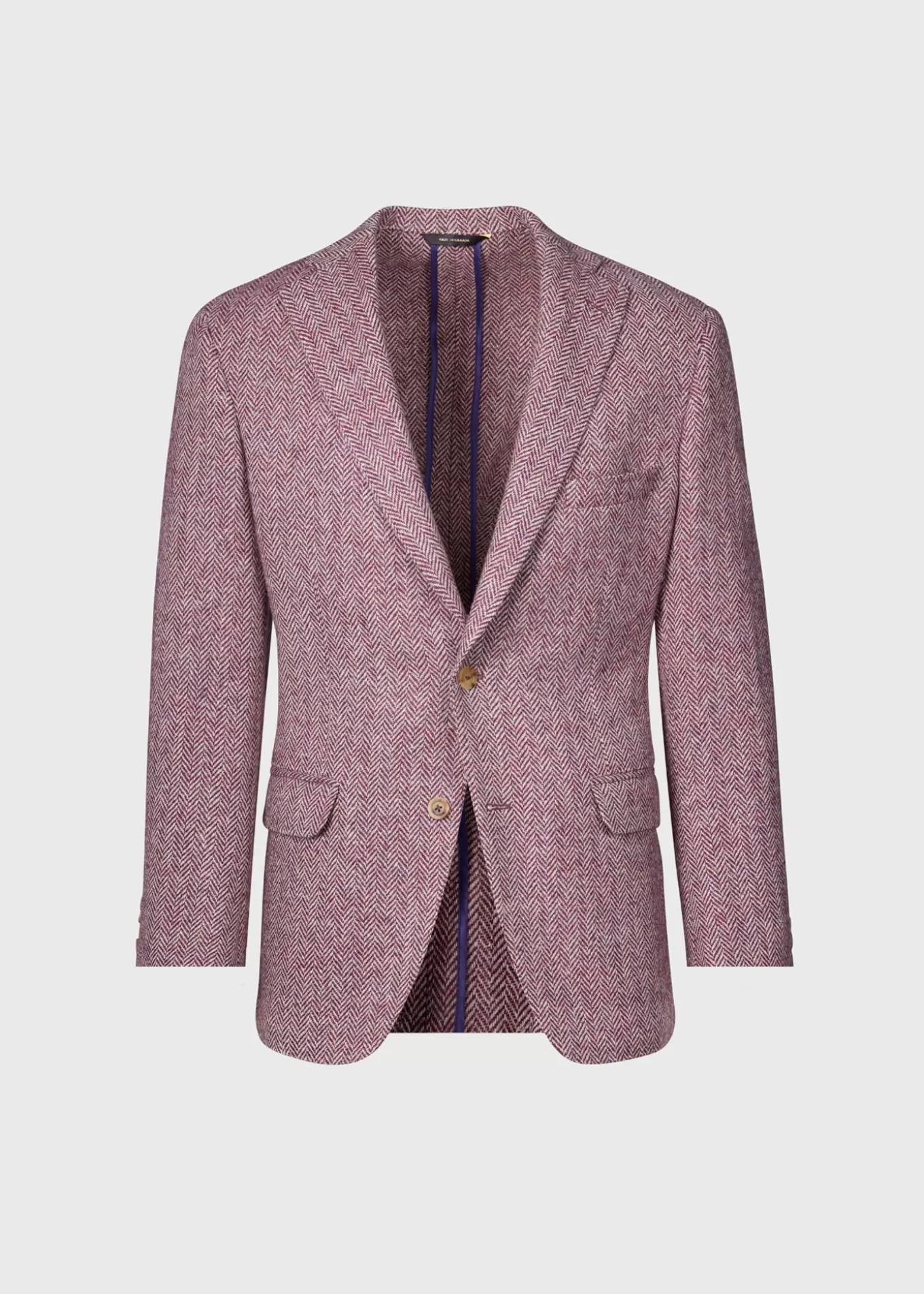 Fashion Herringbone Tweed Jacket Blazers & Jackets