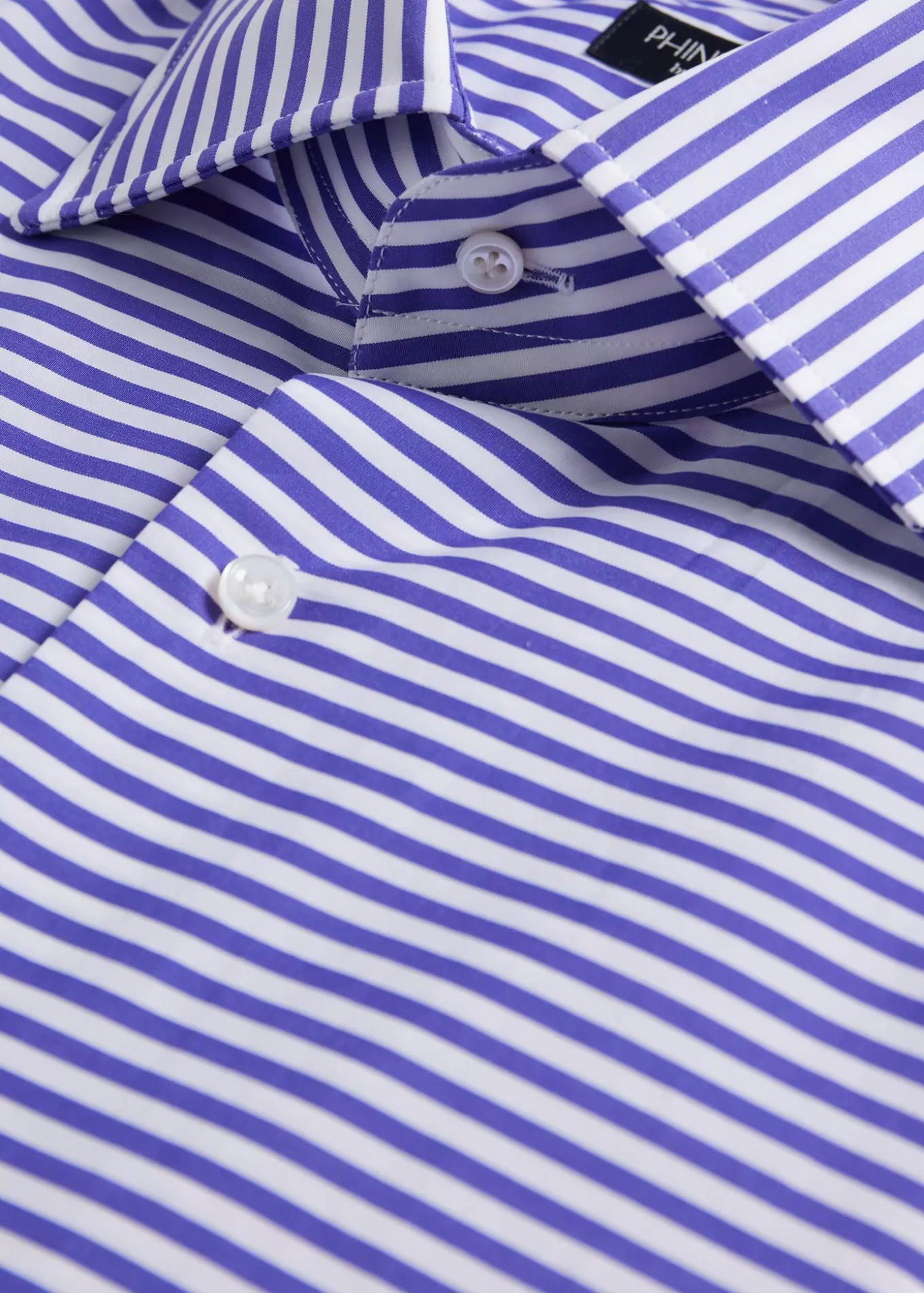 Cheap Horizontal Stripe Cotton Dress Shirt Formal Shop