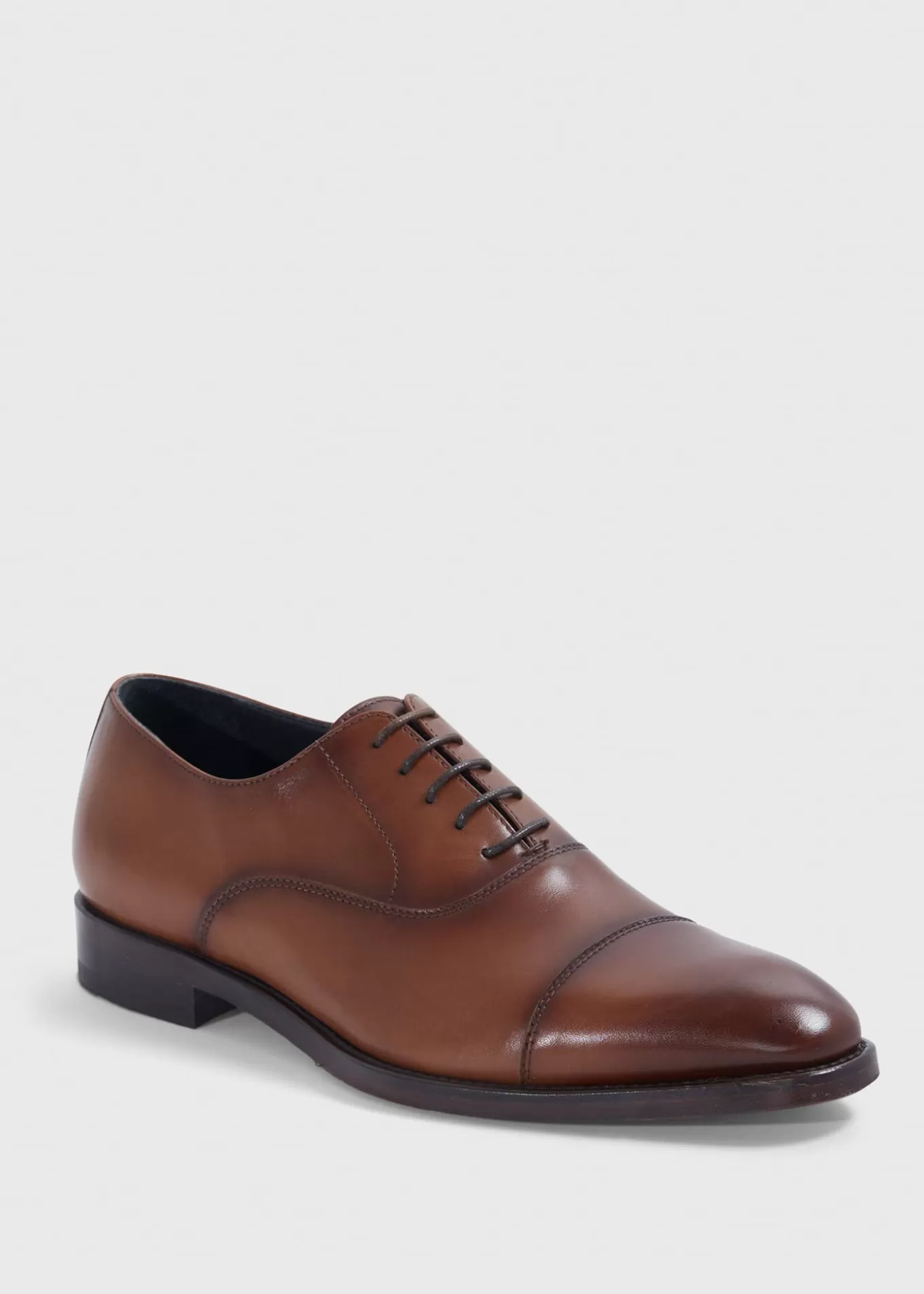 Store Houston Leather Cap Toe Lace-Ups & Oxfords